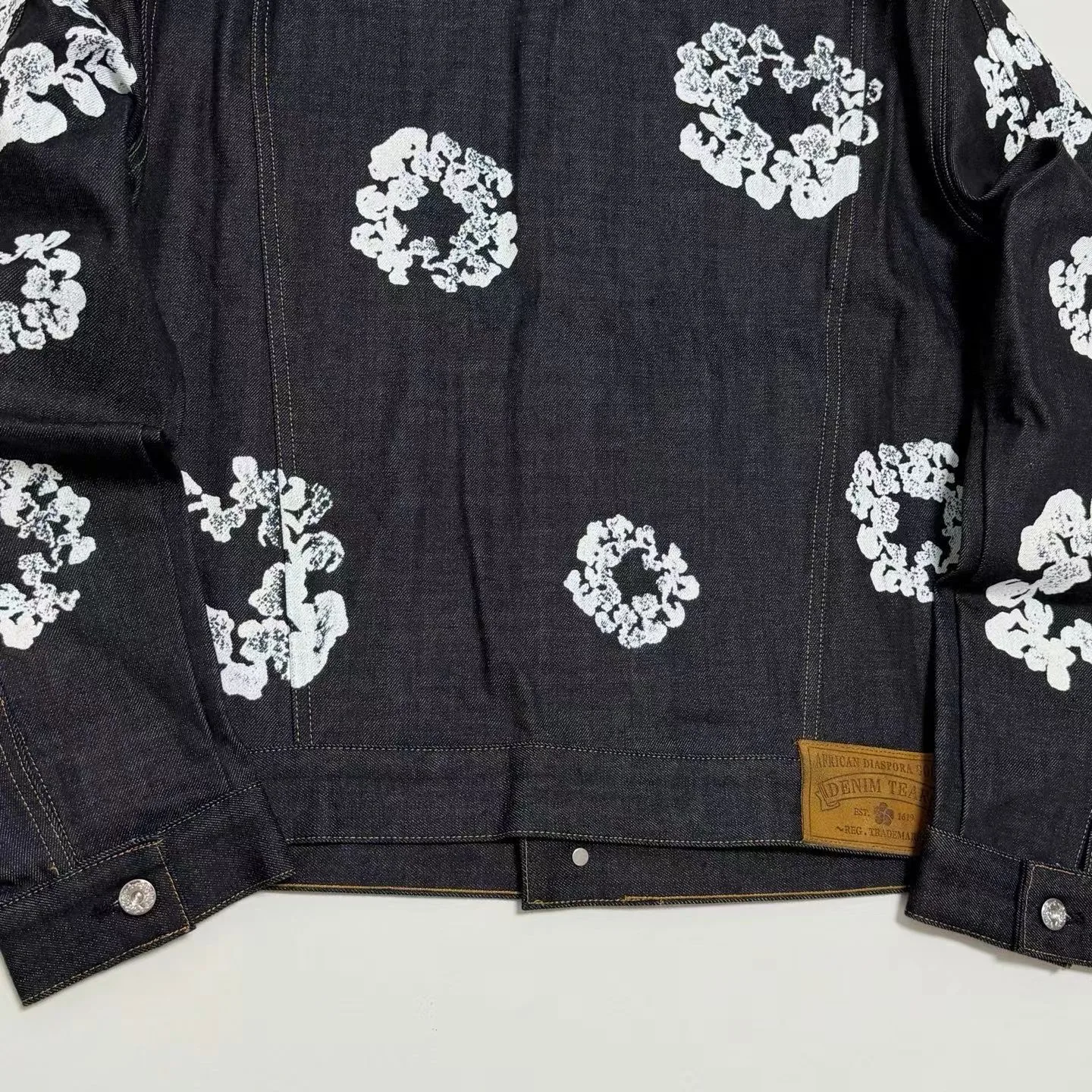 Denim Tears Cotton Wreath Denim Jacket Selvedge — ビュー 6