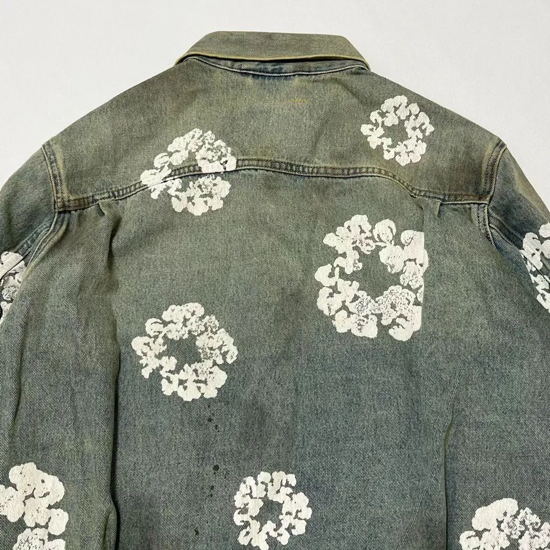 Denim Tears Dirty Wash Wreath Type 2 Denim Jacket — ビュー 6