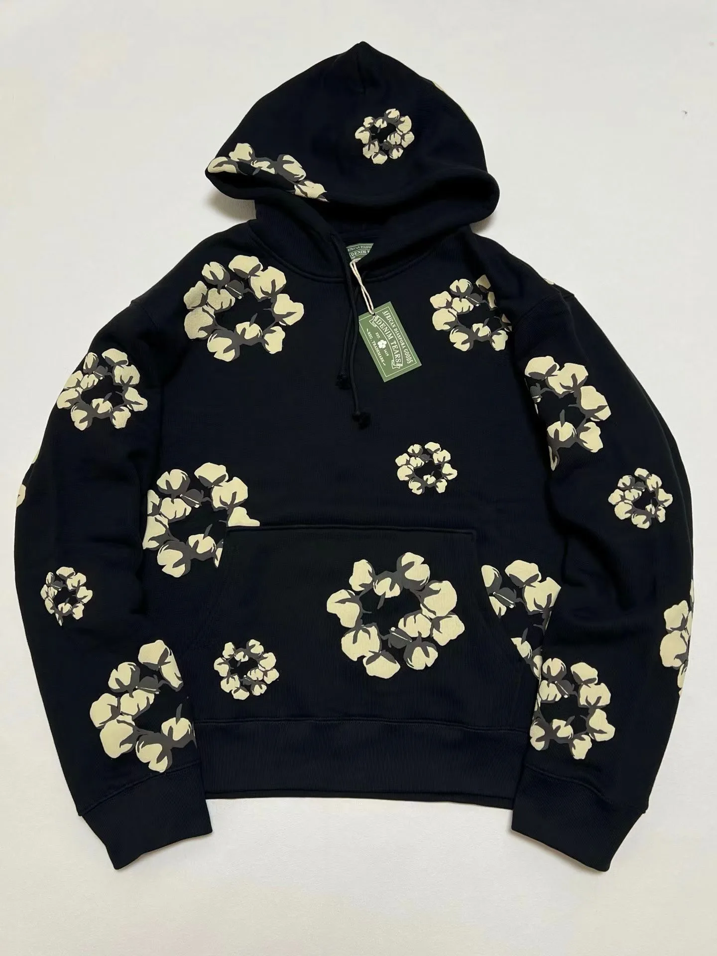 Denim Tears x CPFM Cactus Tears Wreath Hoodie (Black)