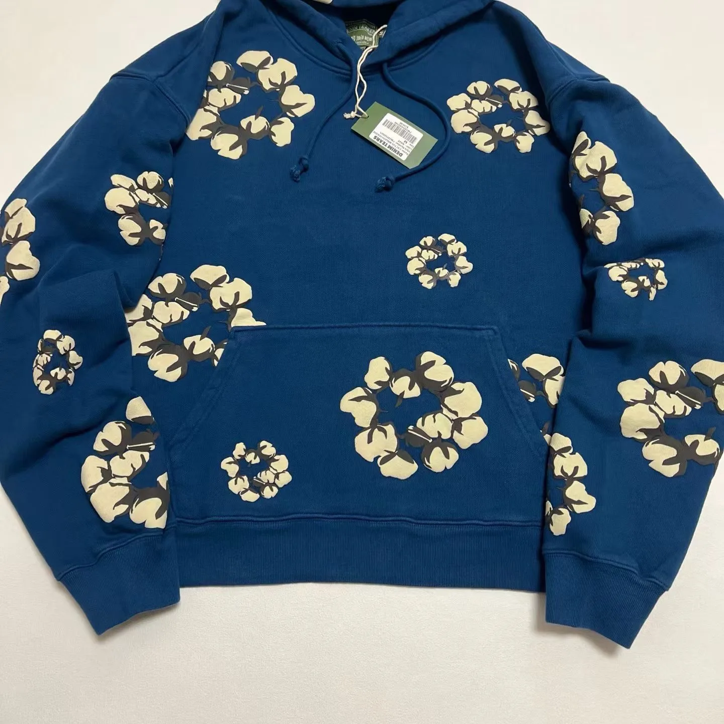 Denim Tears x CPFM Cactus Tears Wreath Hoodie (Blue) — ビュー 6