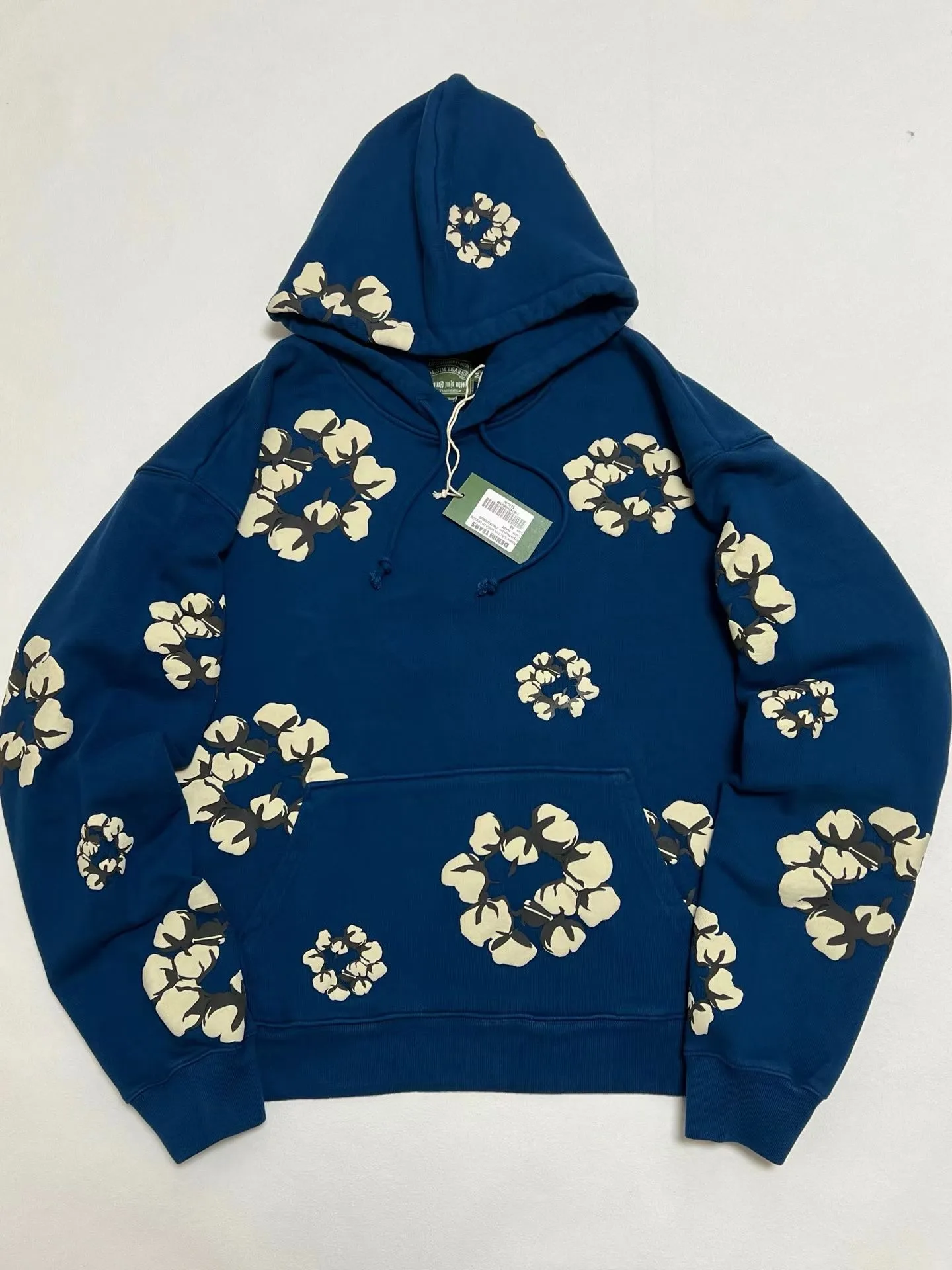 Denim Tears x CPFM Cactus Tears Wreath Hoodie (Blue)