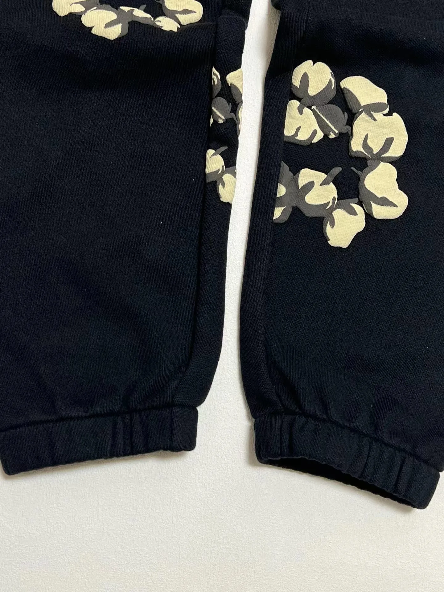 Denim Tears x CPFM Cactus Tears Wreath Sweatpants (Black) — view 3