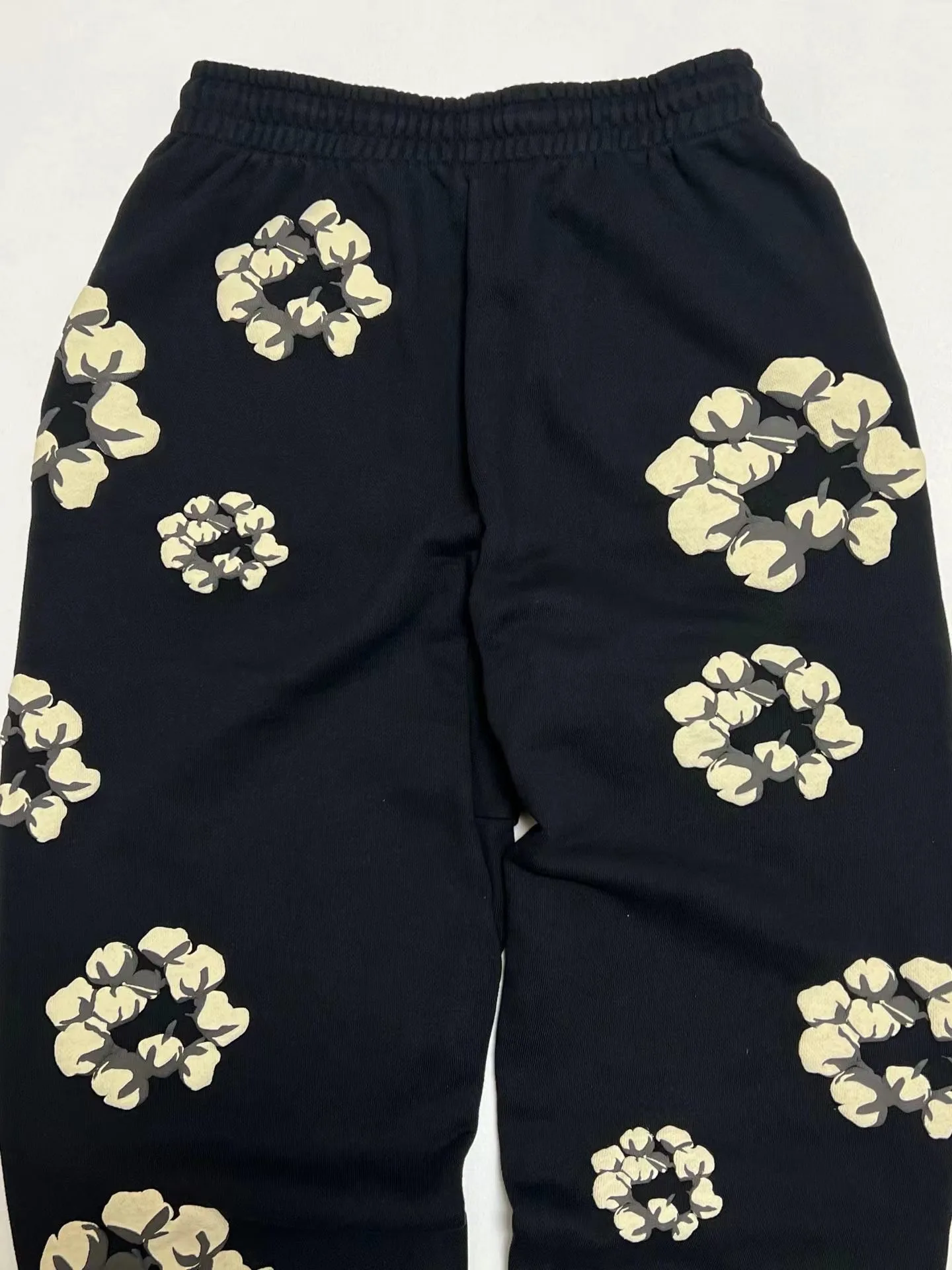 Denim Tears x CPFM Cactus Tears Wreath Sweatpants (Black) — view 5