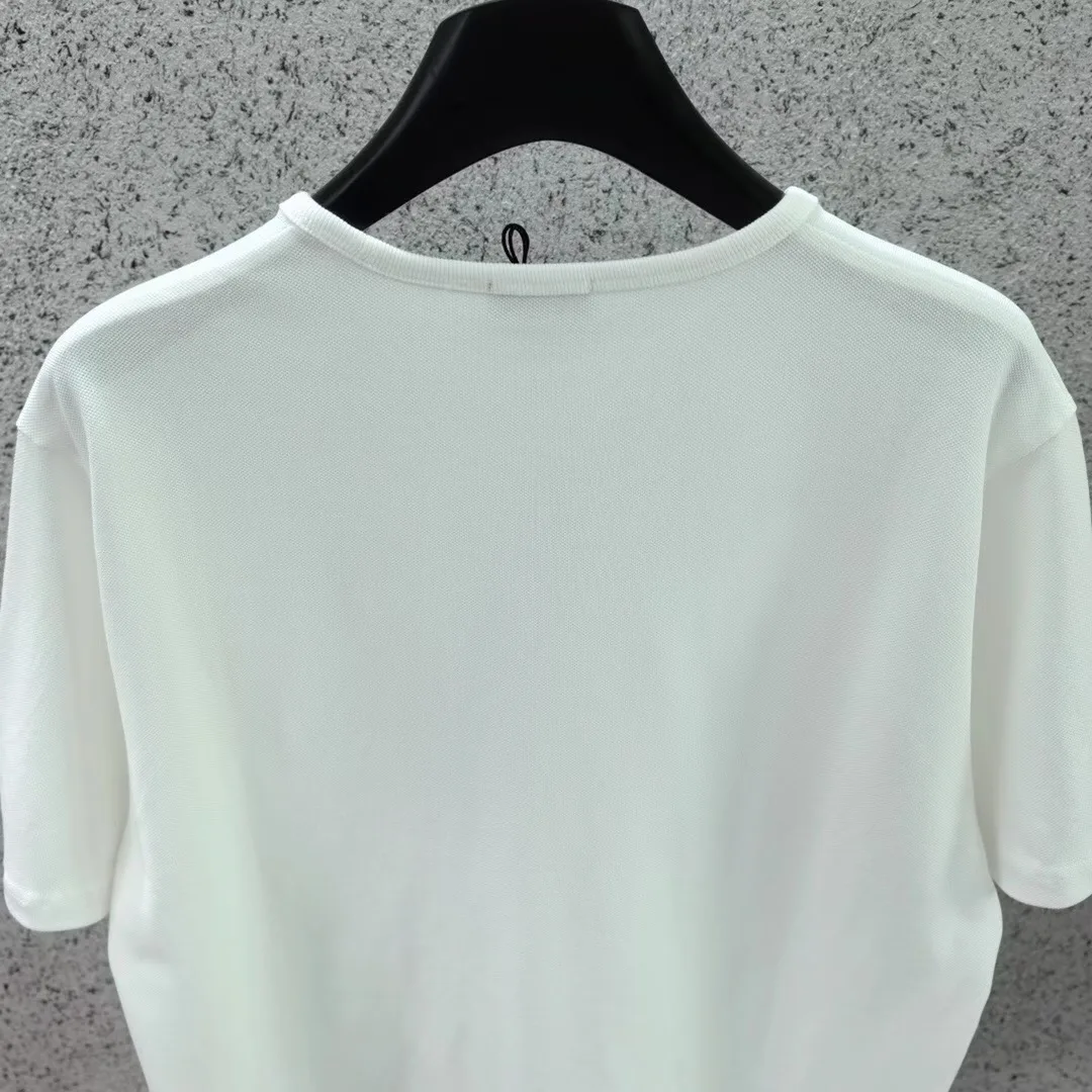 Christian Dior Couture T-Shirt Small Logo (White) — ビュー 2