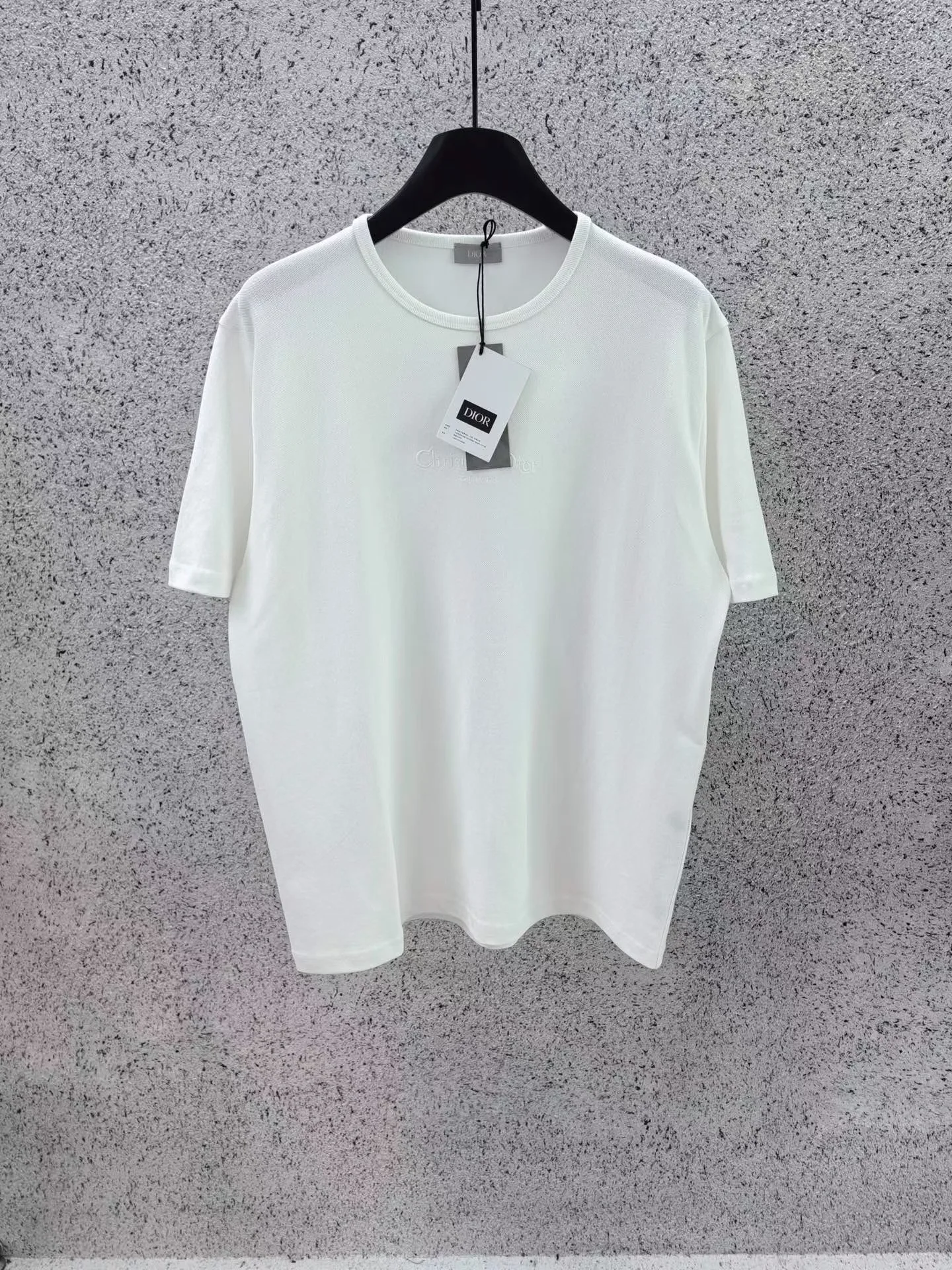 Christian Dior Couture T-Shirt Small Logo (White) — ビュー 4