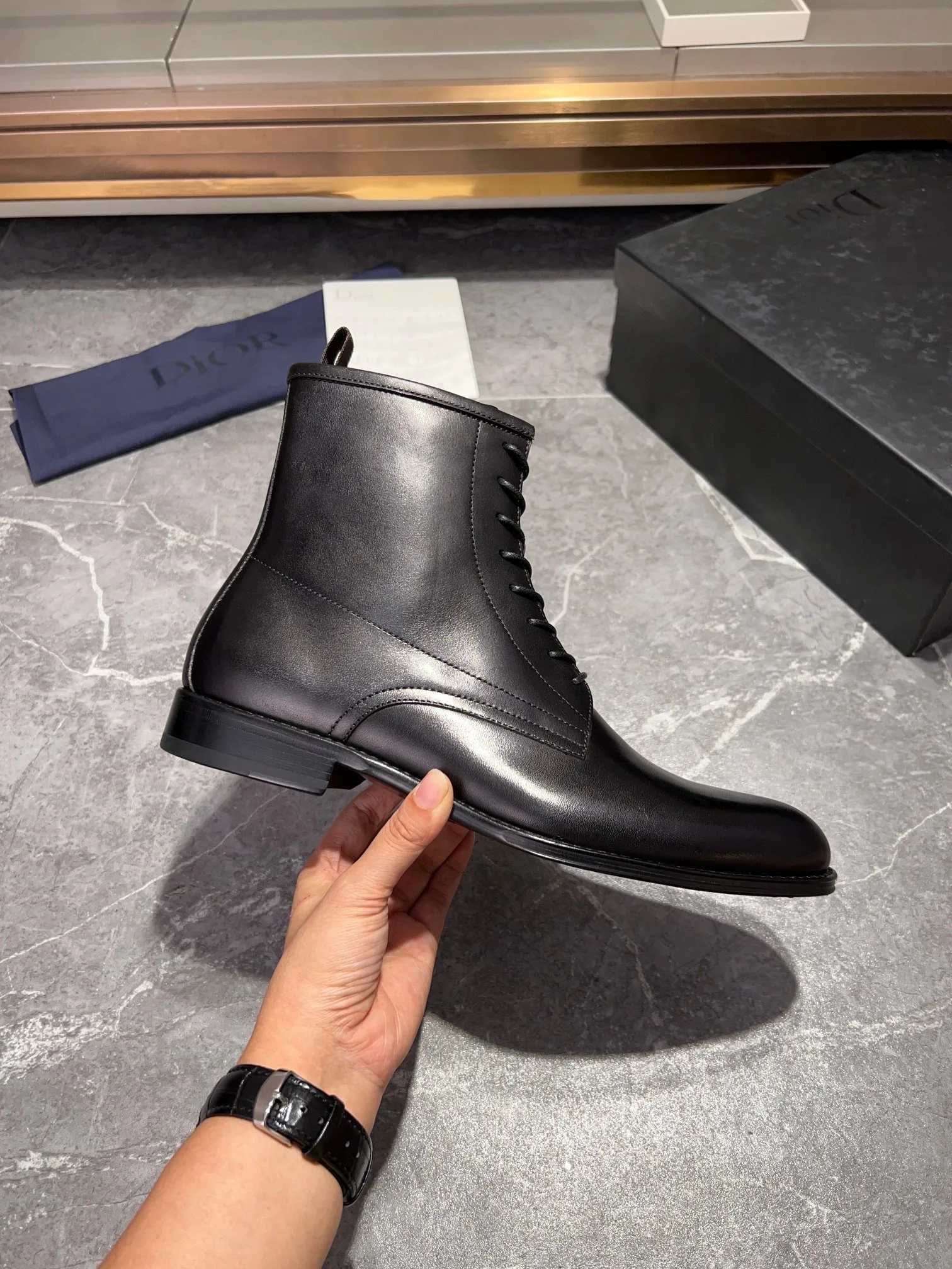 Dior Explorer Boots (Black) — ビュー 6