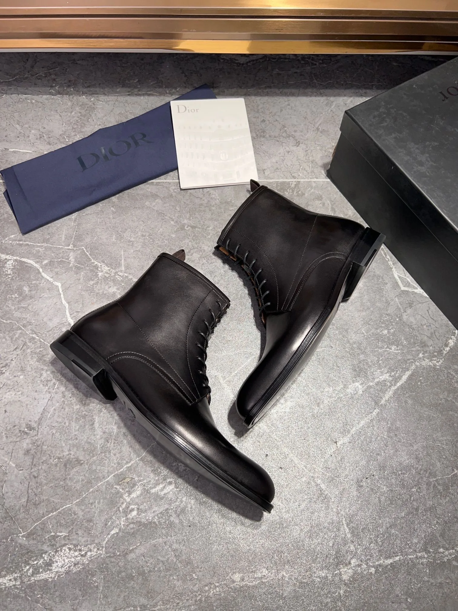 Dior Explorer Boots (Black) — ビュー 8