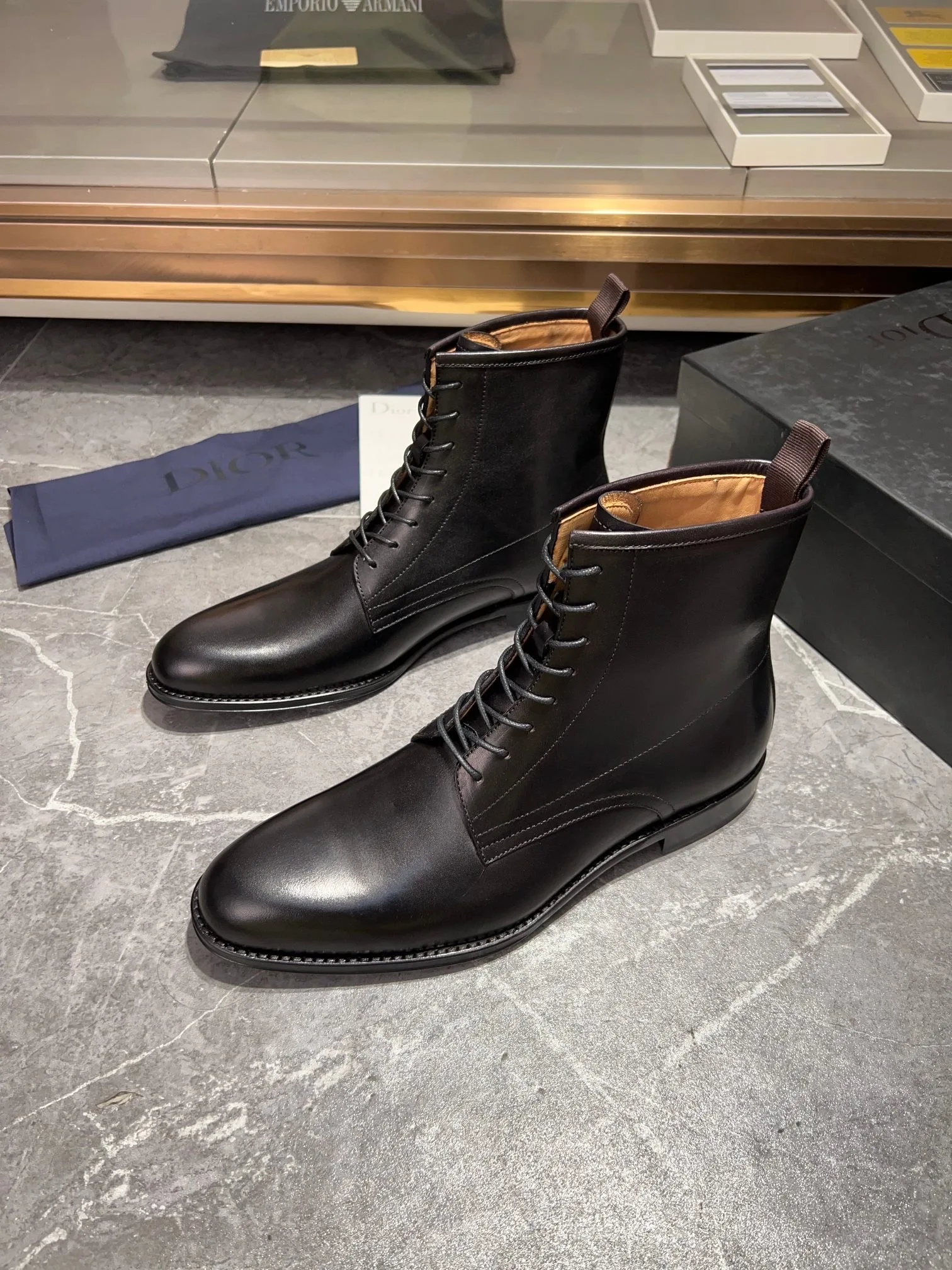 Dior Explorer Boots (Black)