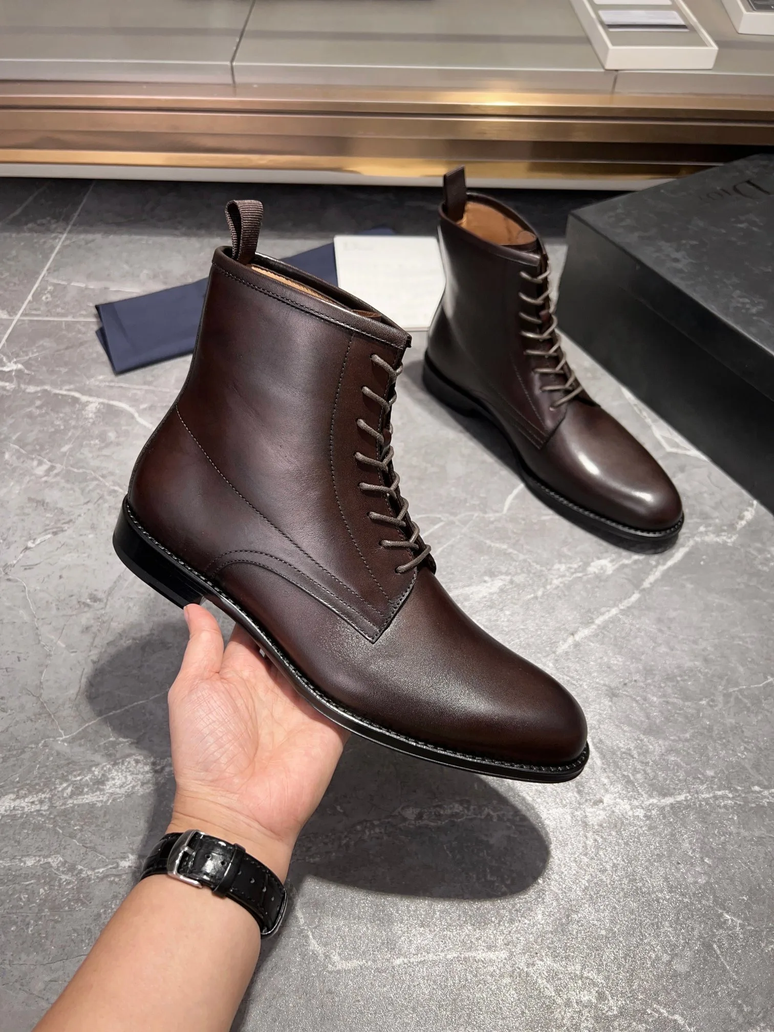 Dior Explorer Boots (Brown) — 图 2