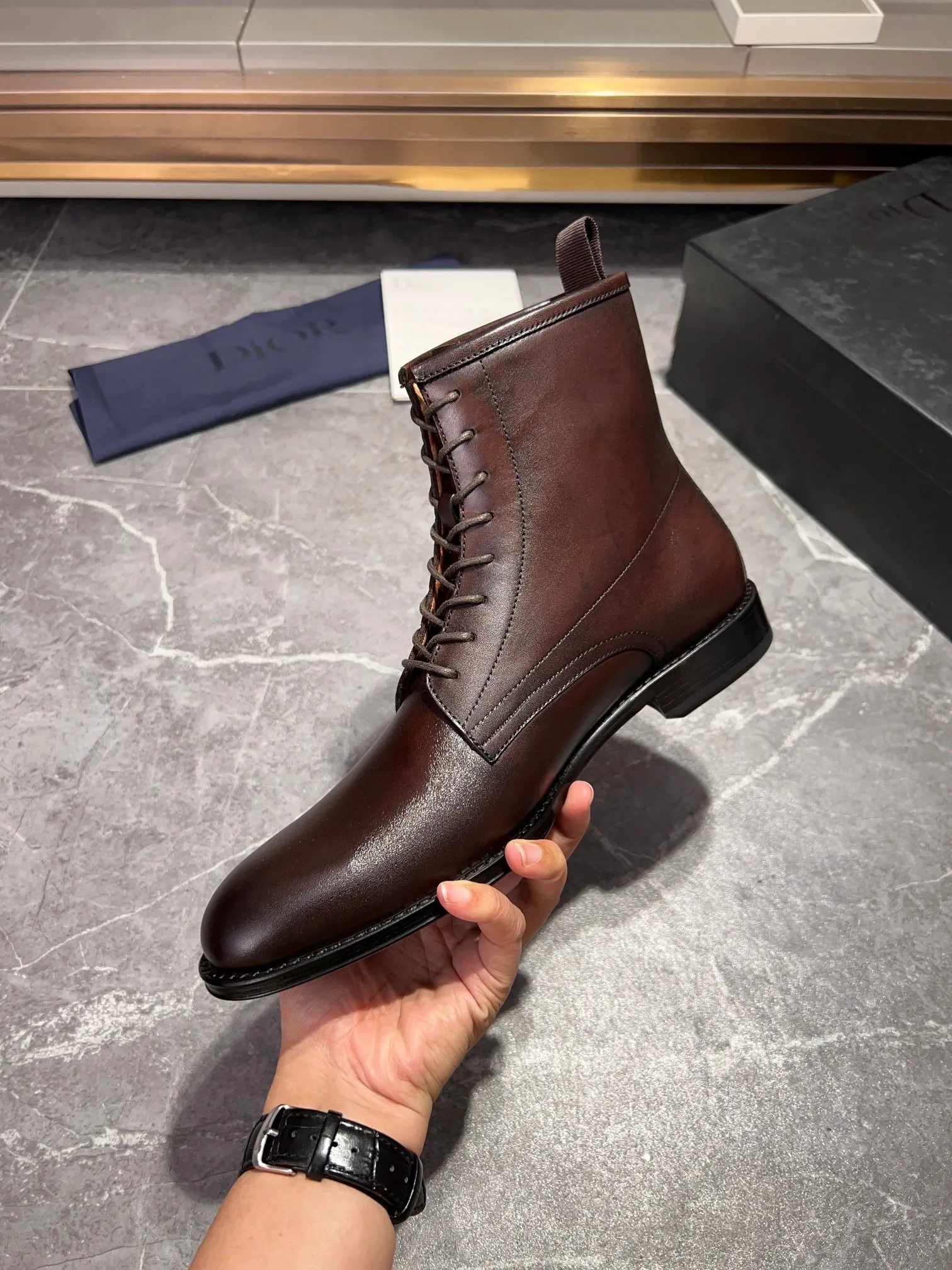 Dior Explorer Boots (Brown) — 图 4