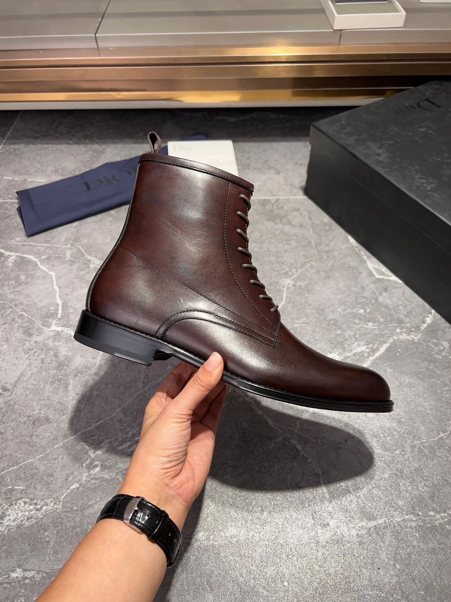 Dior Explorer Boots (Brown) — 图 6