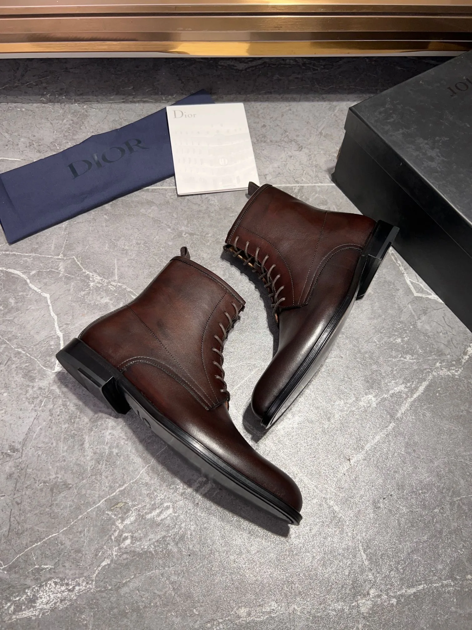 Dior Explorer Boots (Brown) — 图 8