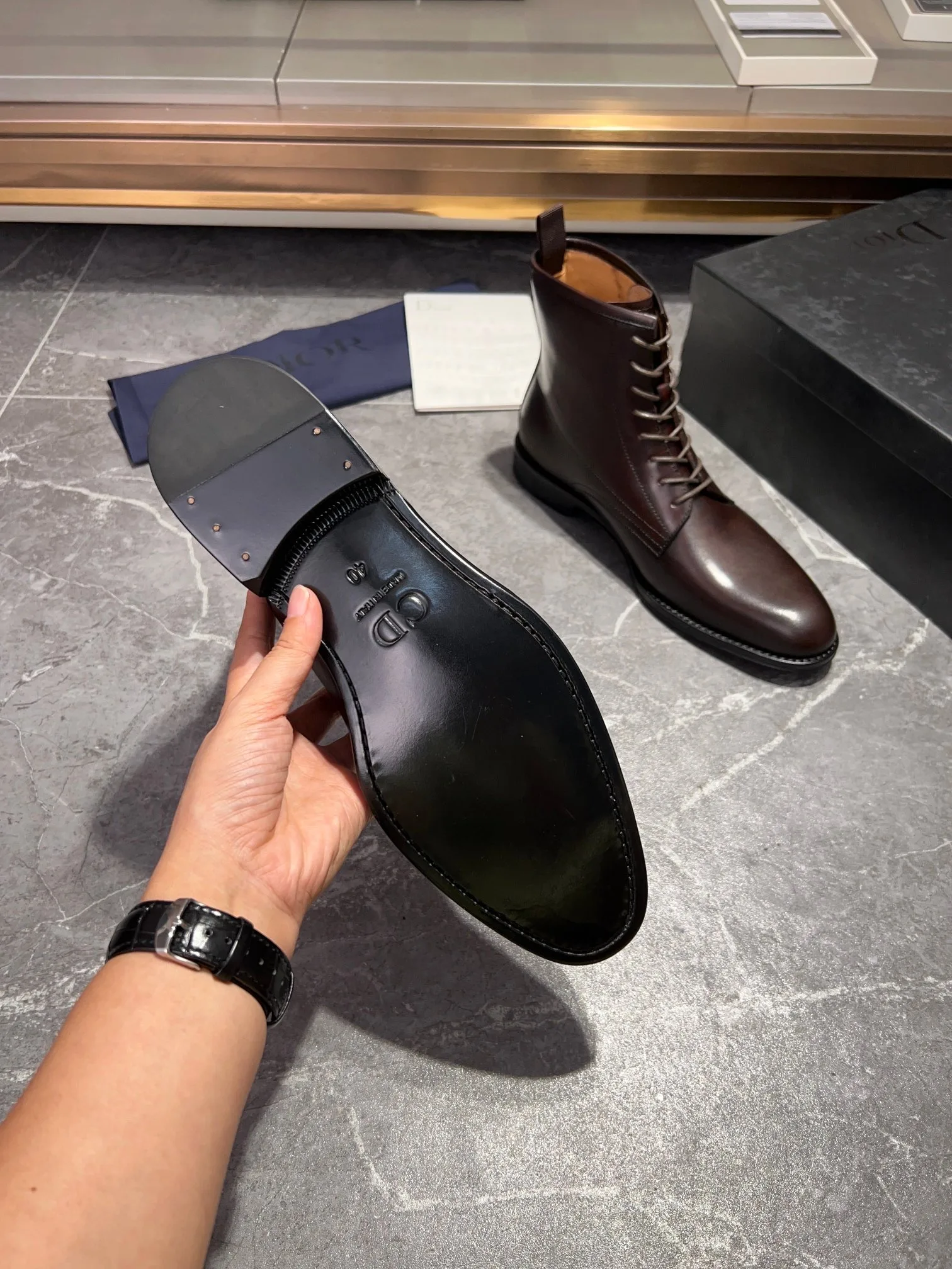 Dior Explorer Boots (Brown) — 图 9