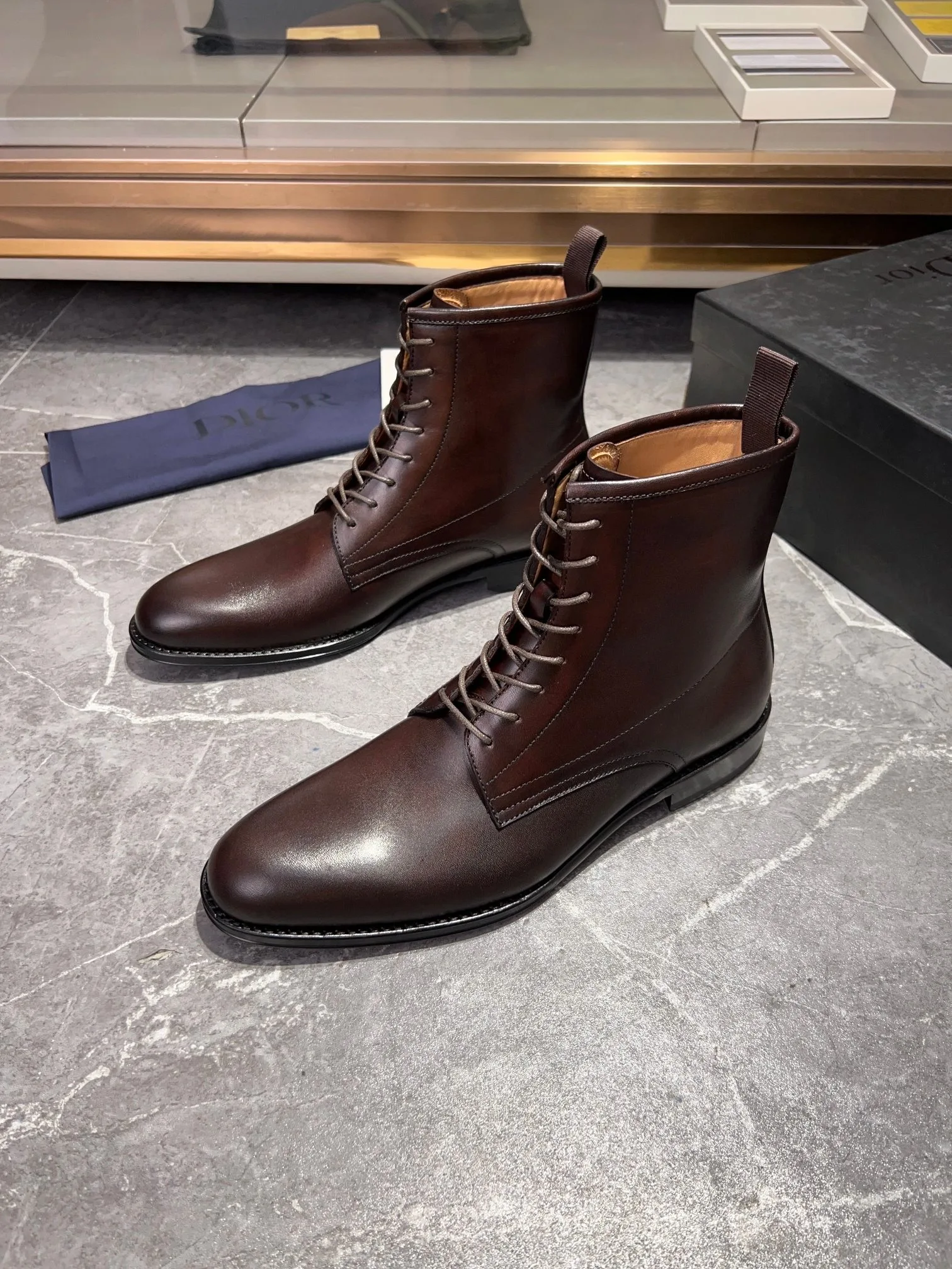 Dior Explorer Boots (Brown)