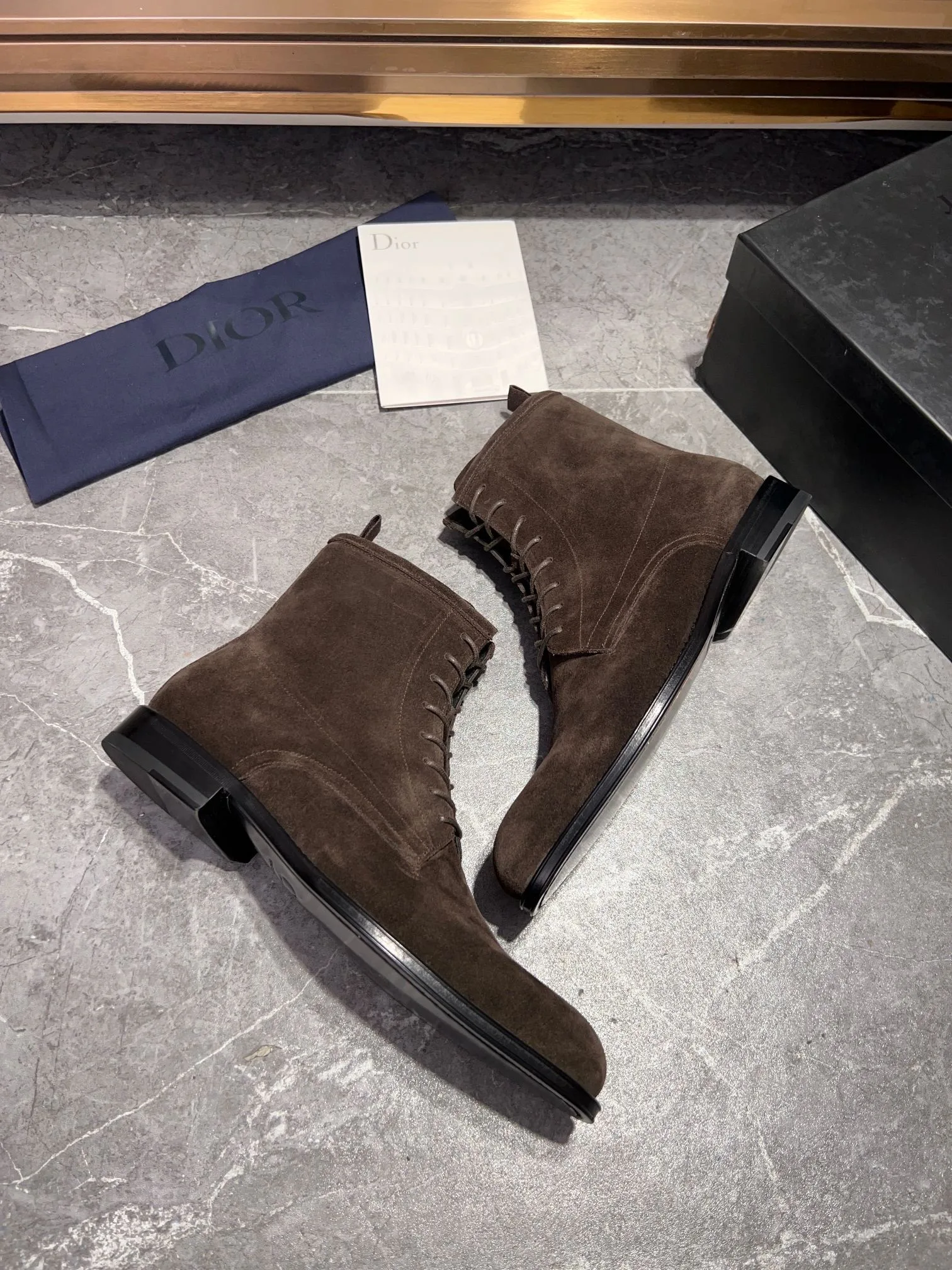 Dior Explorer Boots Suede (Brown) — ビュー 7