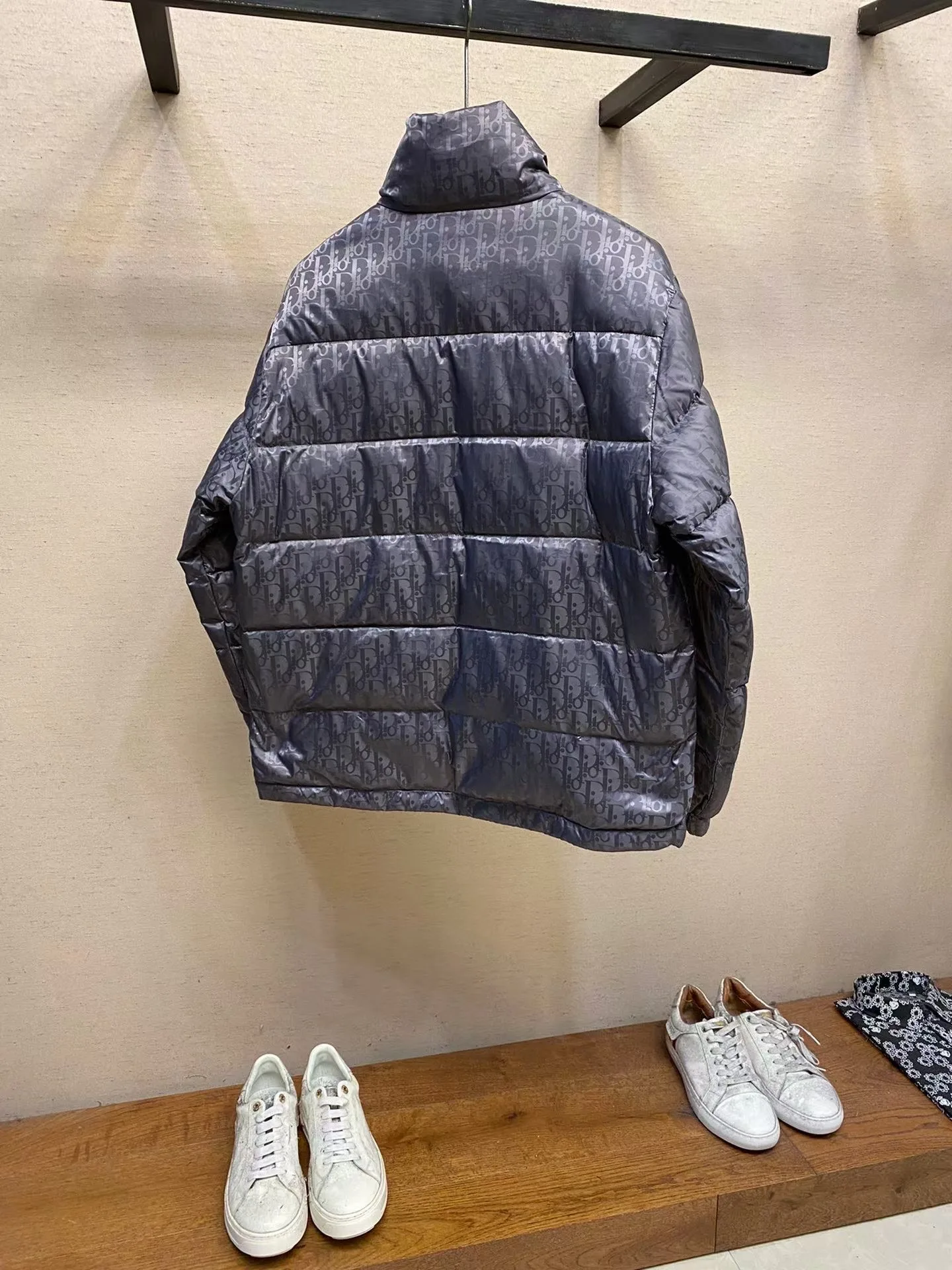 Dior Oblique Down Jacket (Black) — 图 3