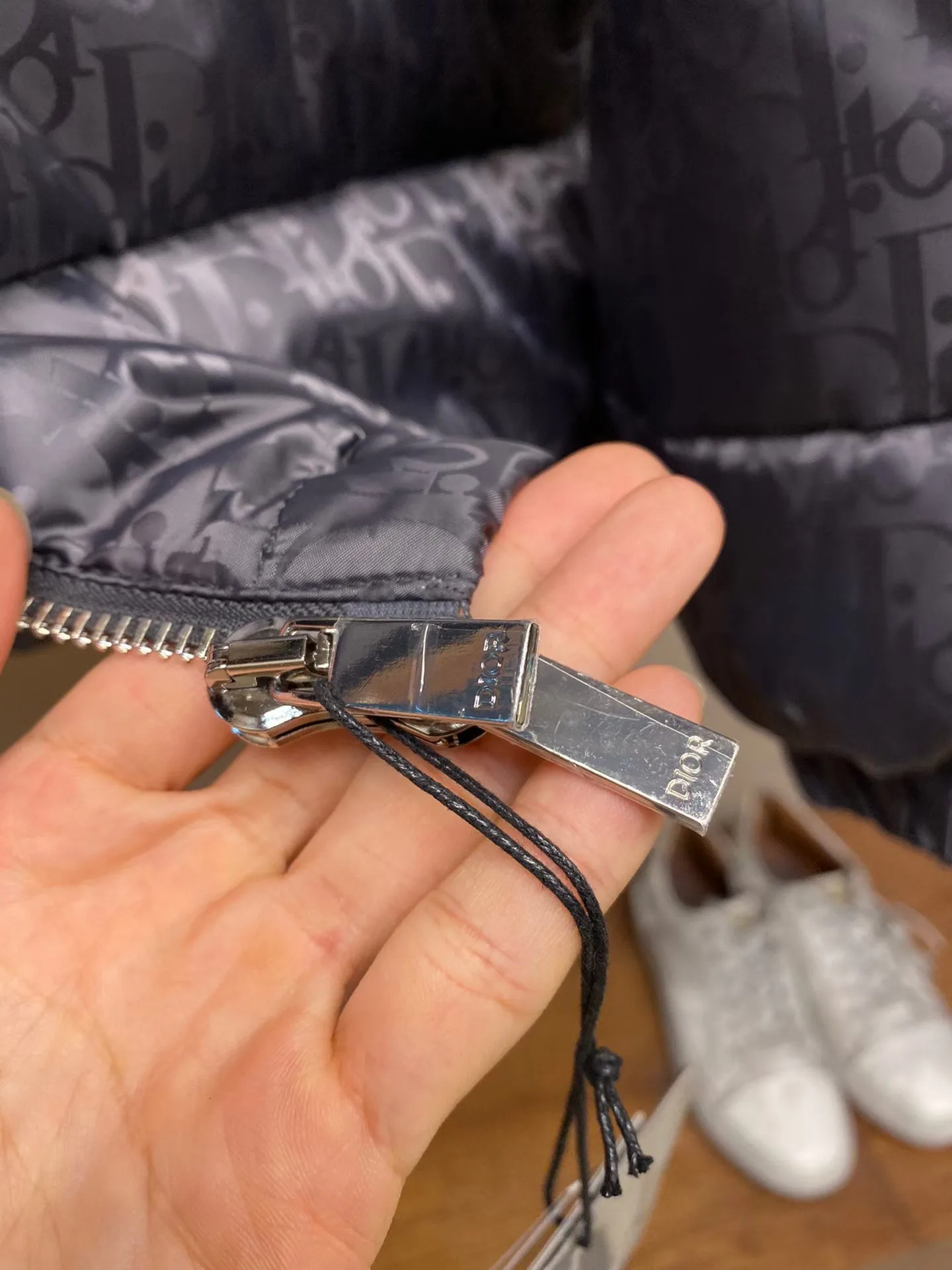 Dior Oblique Down Jacket (Black) — 图 5