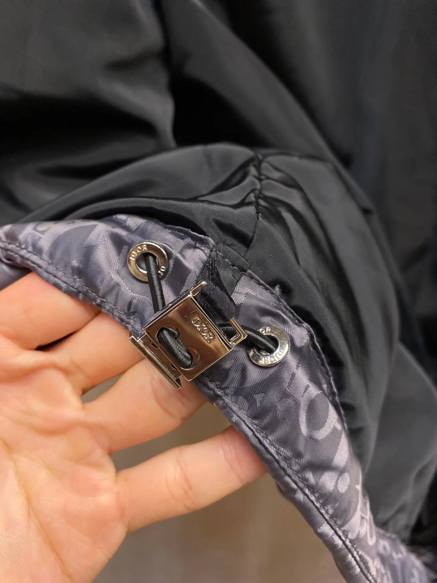Dior Oblique Down Jacket (Black) — 图 7