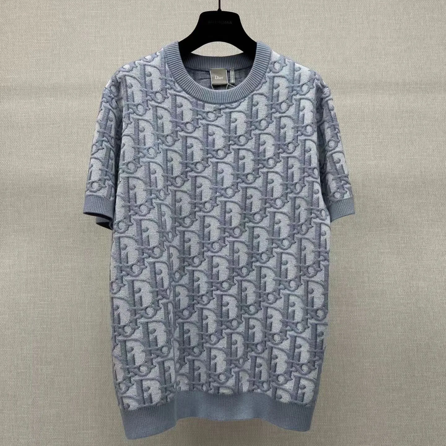Dior Oblique standard fit T-shirt (Blue)