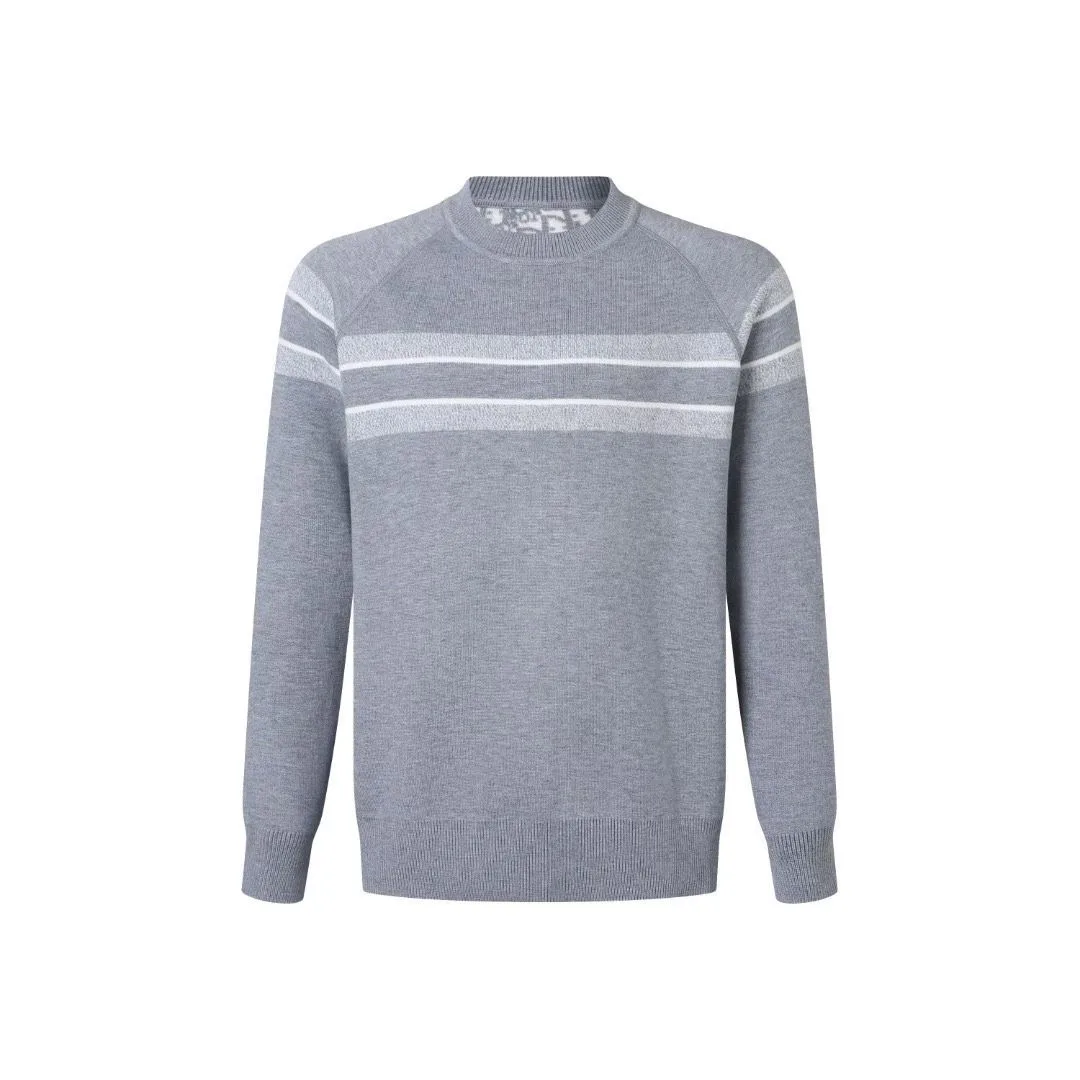 Dior Reversible Oblique Sweater (Grey)