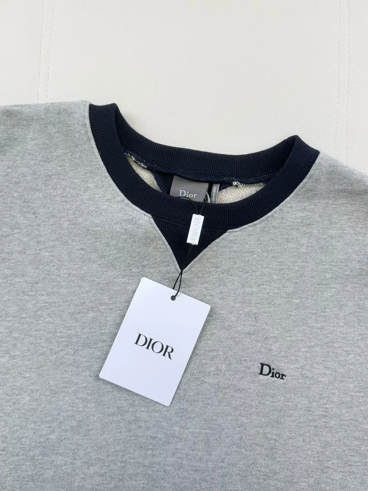 Sweatshirt with Dior Signature, Relaxed Fit — 圖 2