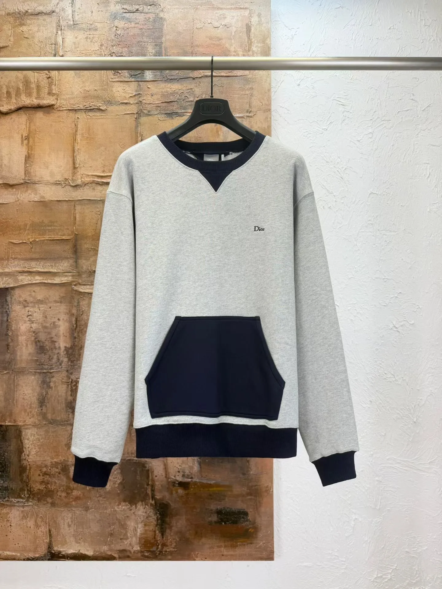 Sweatshirt with Dior Signature, Relaxed Fit