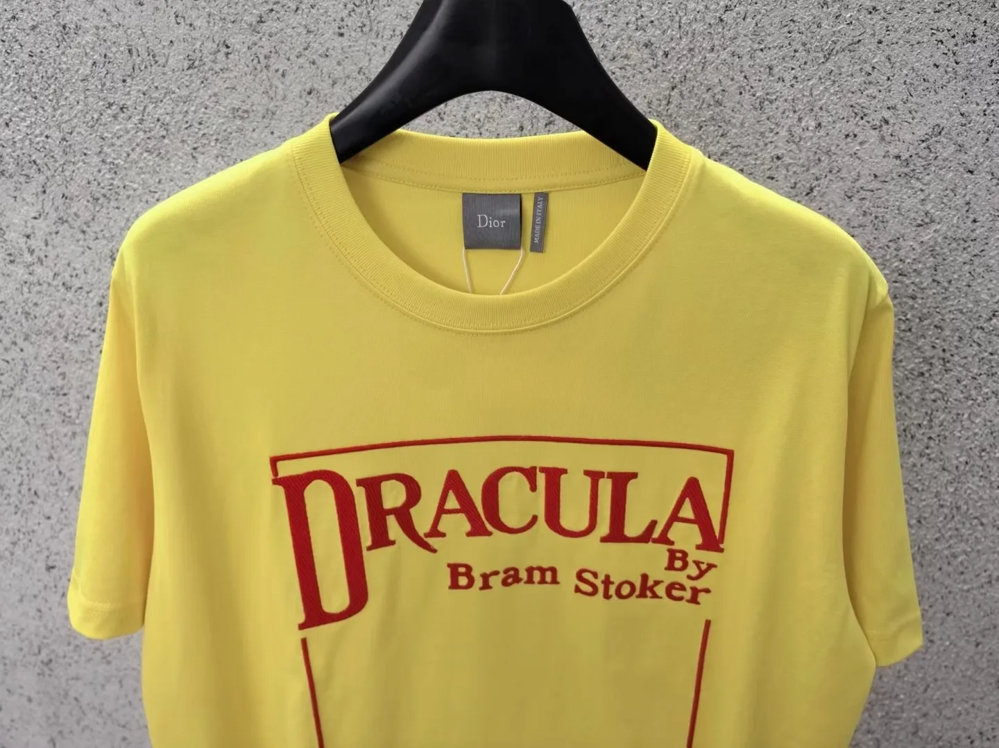 T-Shirt with Book Cover Embroidery (Dracula), Relaxed Fit — 보기 2