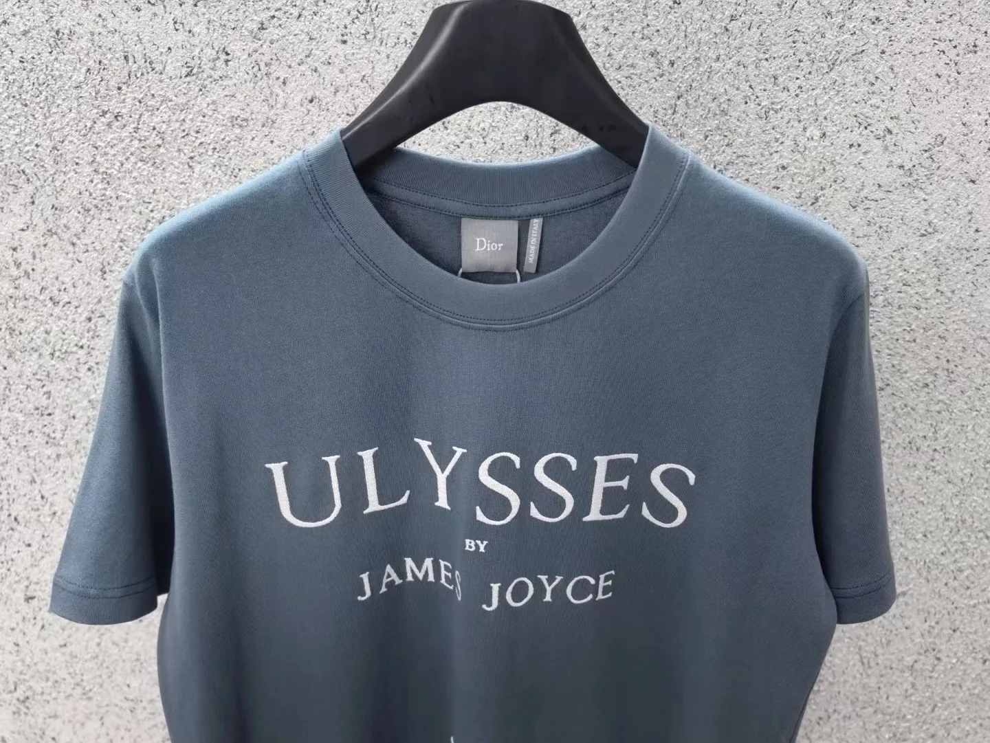 T-Shirt with Book Cover Embroidery (Ulysses), Relaxed Fit — ビュー 2