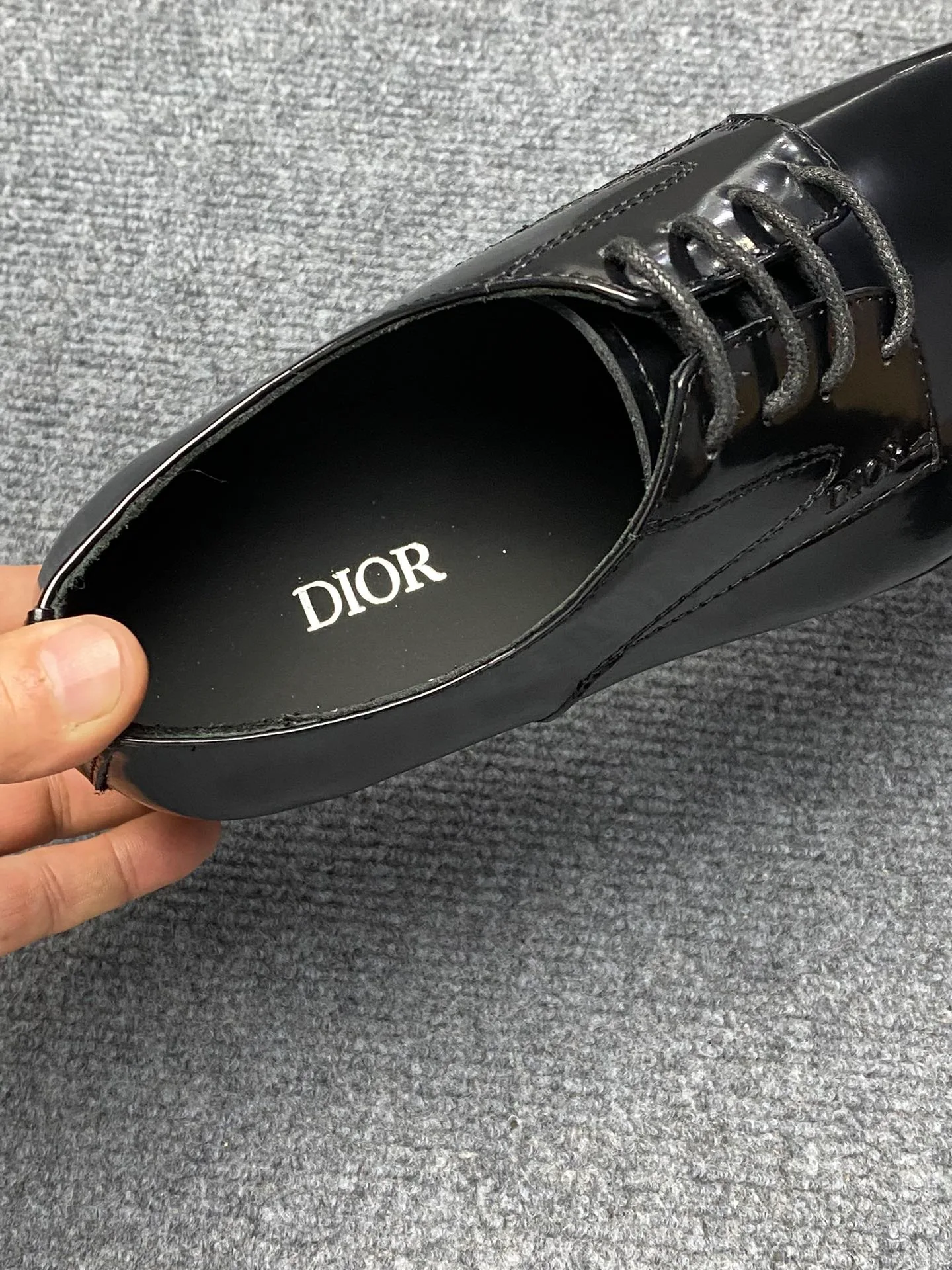 Dior Timeless Derby Shoe (Patent) — ビュー 6
