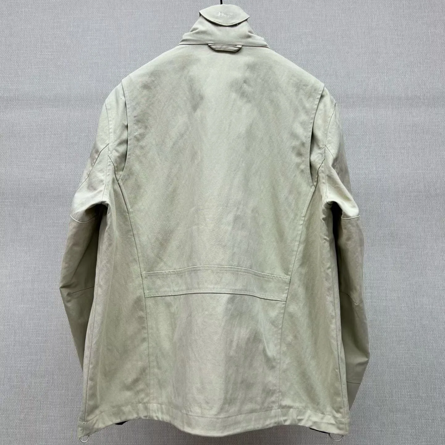 Dior Zip-Up Cotton Jacket  (Beige) — ビュー 7