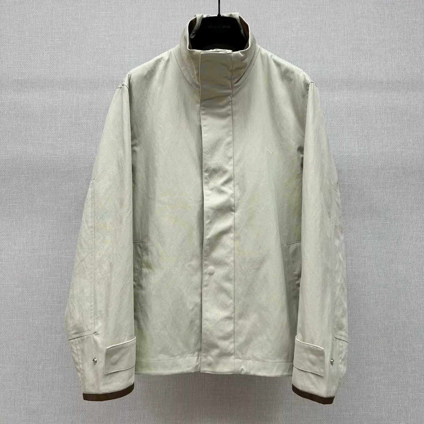 Dior Zip-Up Cotton Jacket (Beige)