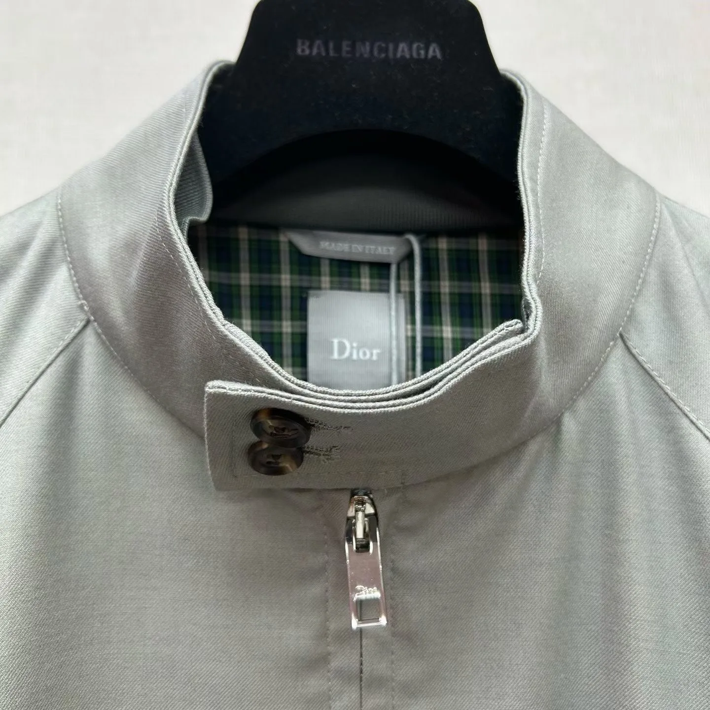 Dior Zipped Jacket (Grey) — view 6