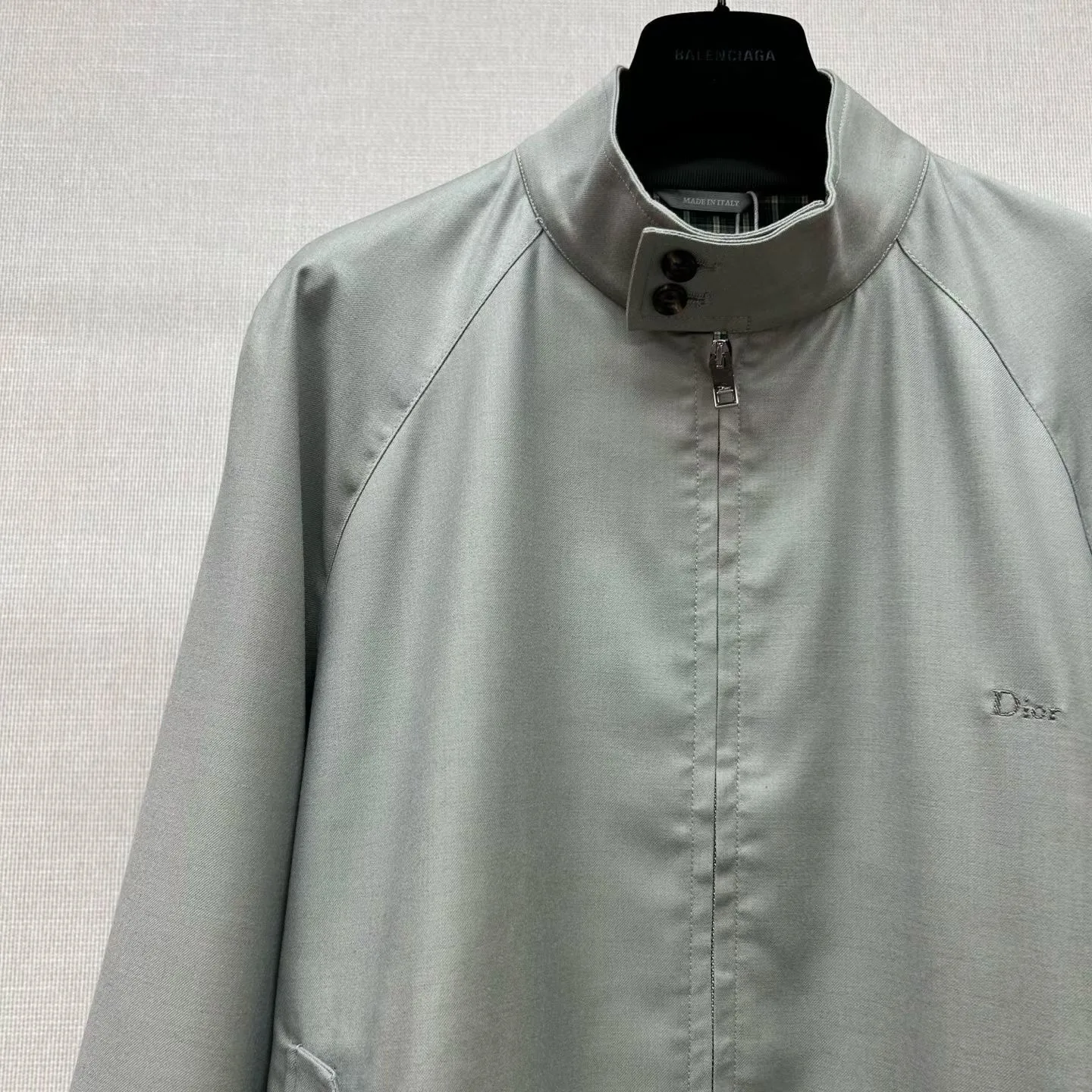 Dior Zipped Jacket (Grey) — view 7