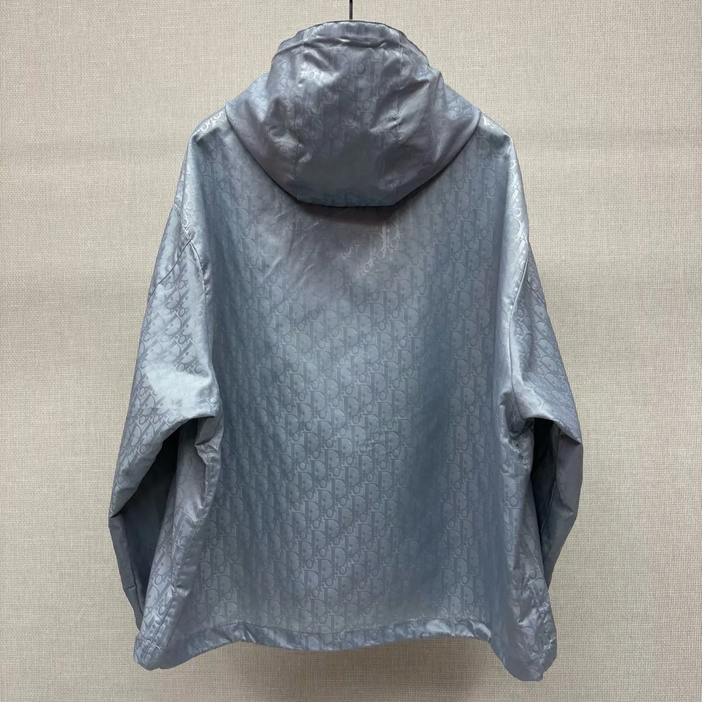 Dior Zipped Jacket Oblique Technical Taffeta (Grey) — ビュー 4