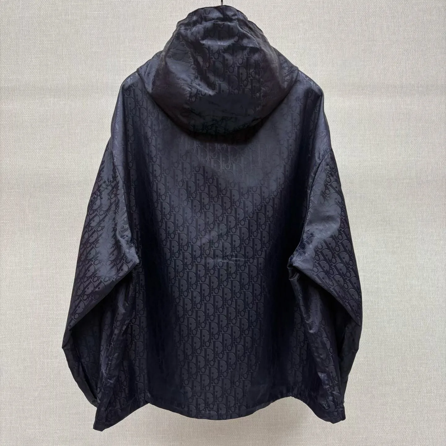 Dior Zipped Jacket Oblique Technical Taffeta (Navy) — ビュー 4
