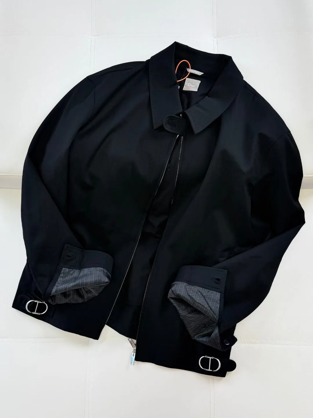 Dior Zipped Jacket with CD Buckles — 보기 3