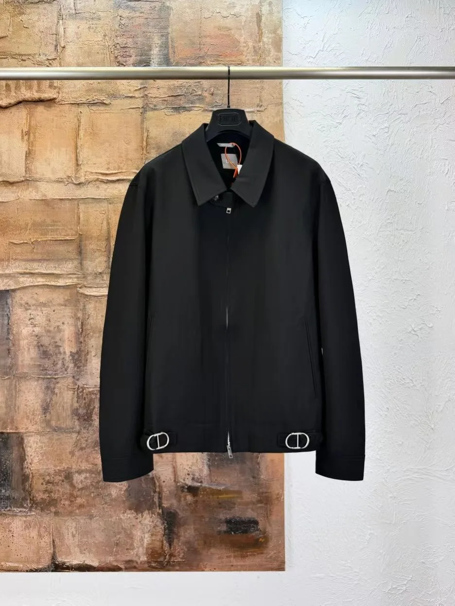 Dior Zipped Jacket with CD Buckles