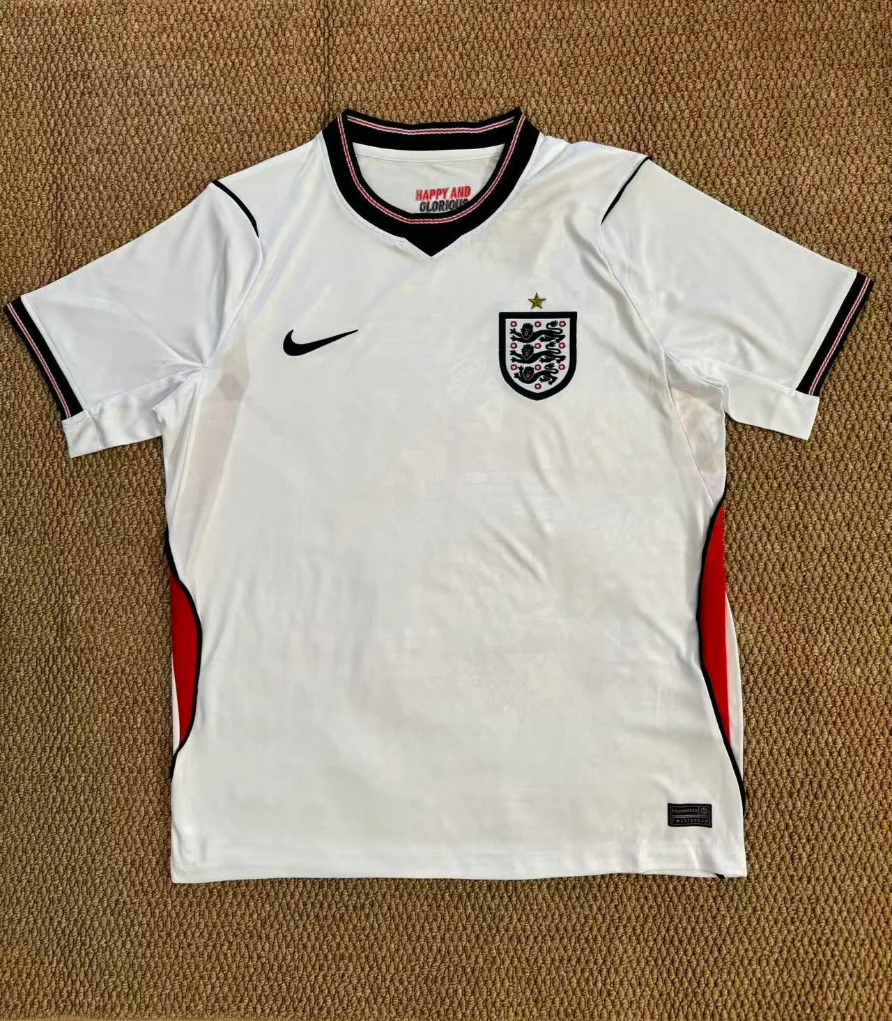 England National Football Jersey - Home