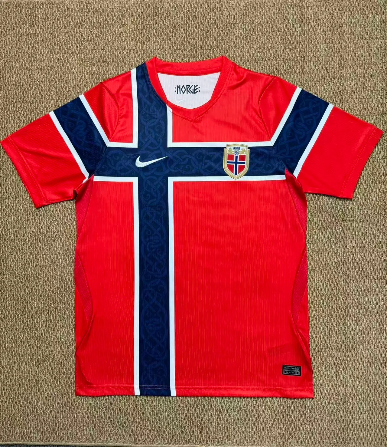 Norway National Football Jersey - Home