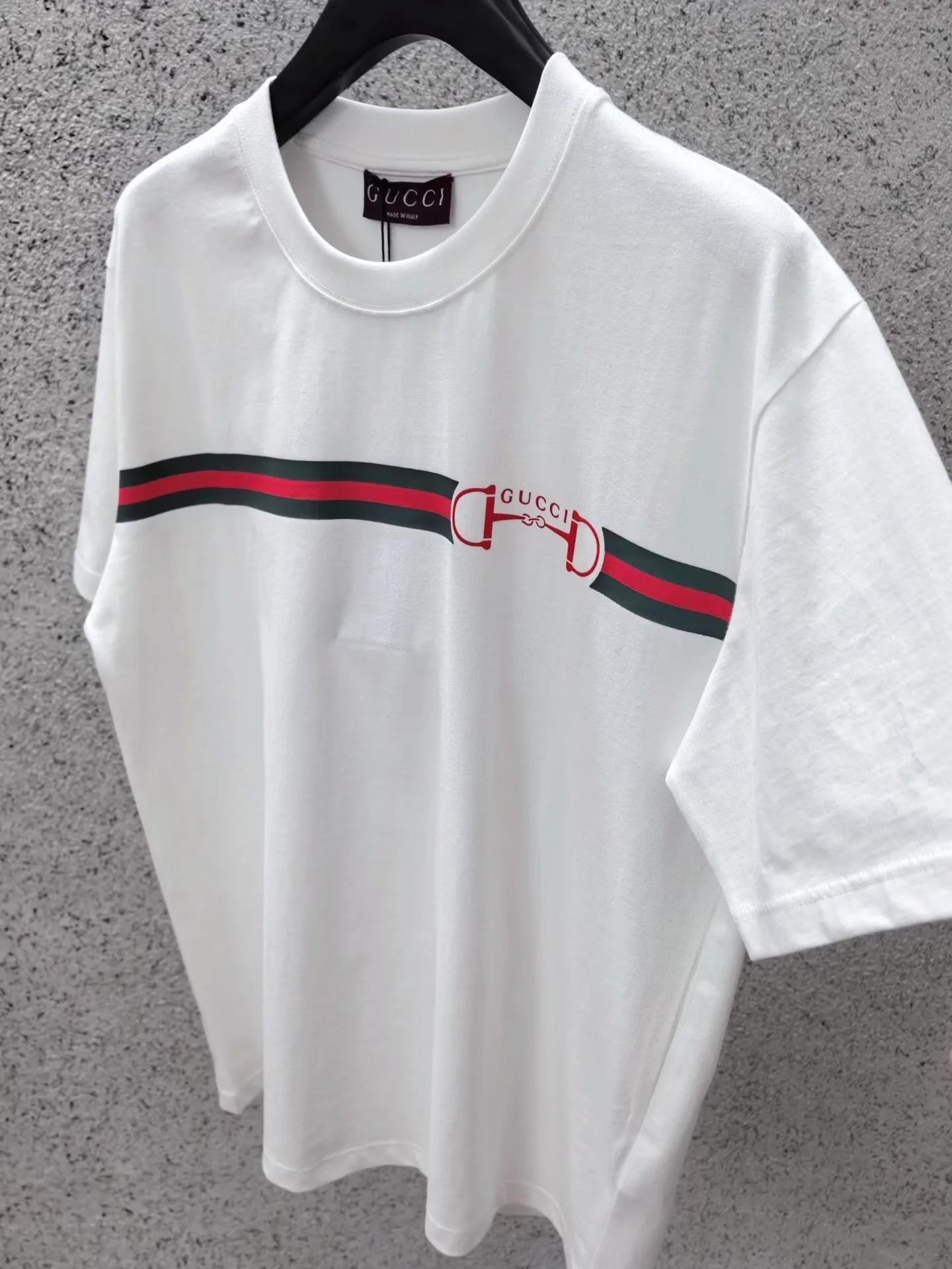 Cotton jersey T-shirt with print Horsebit — ビュー 3