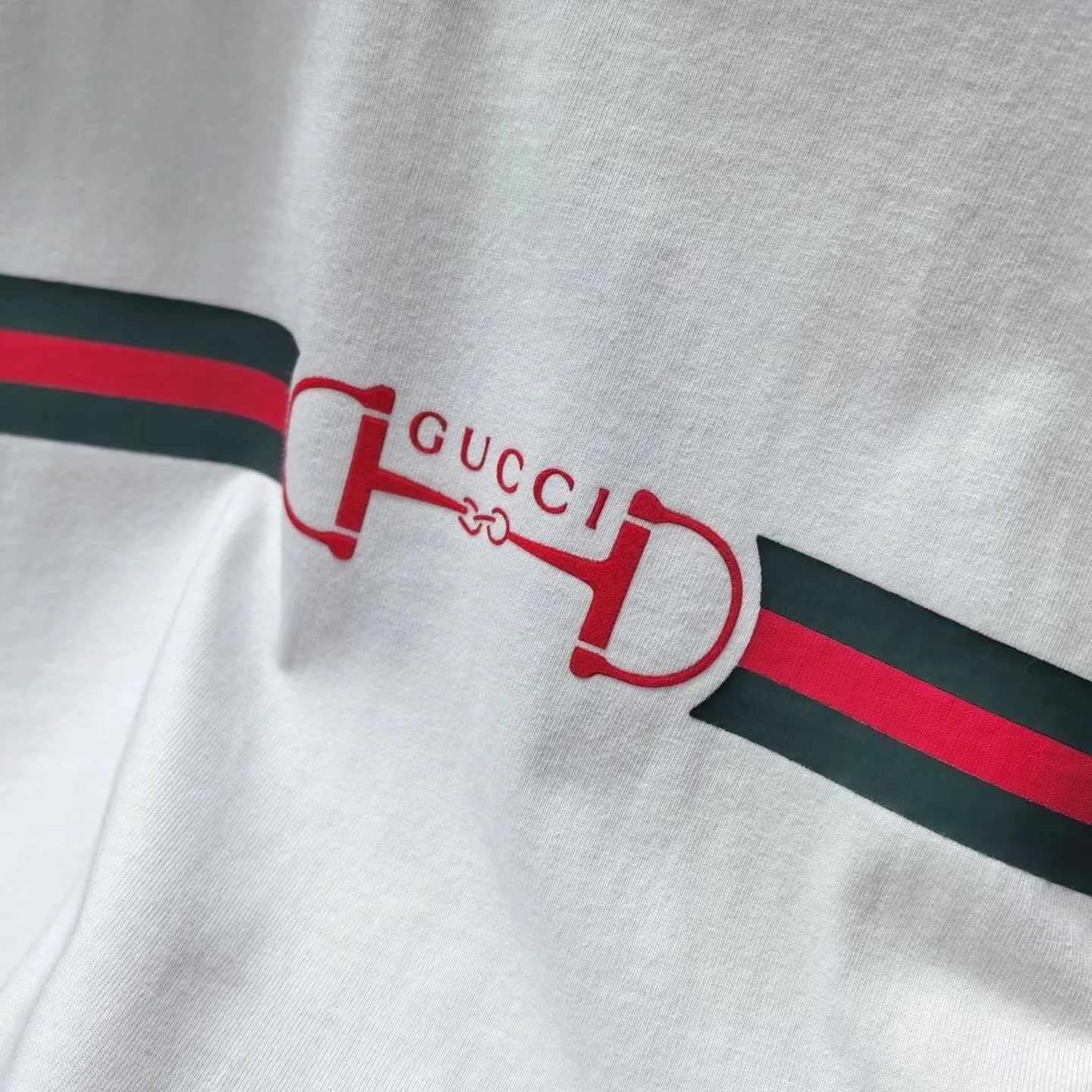 Cotton jersey T-shirt with print Horsebit — ビュー 4