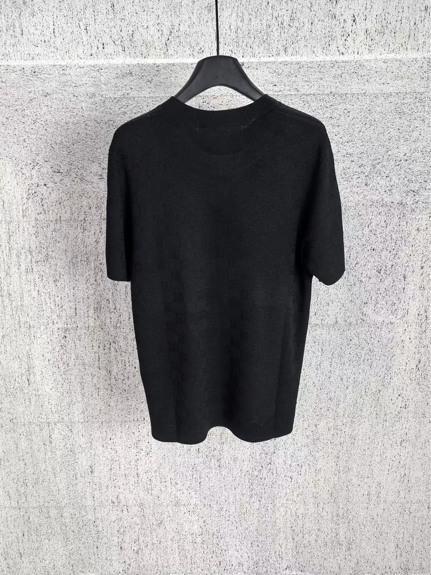 GG Cotton Devoré T-shirt (Black) — 보기 5