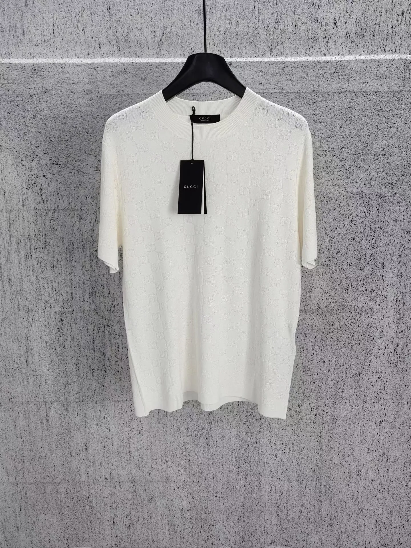 GG Cotton Devoré T-shirt (White)