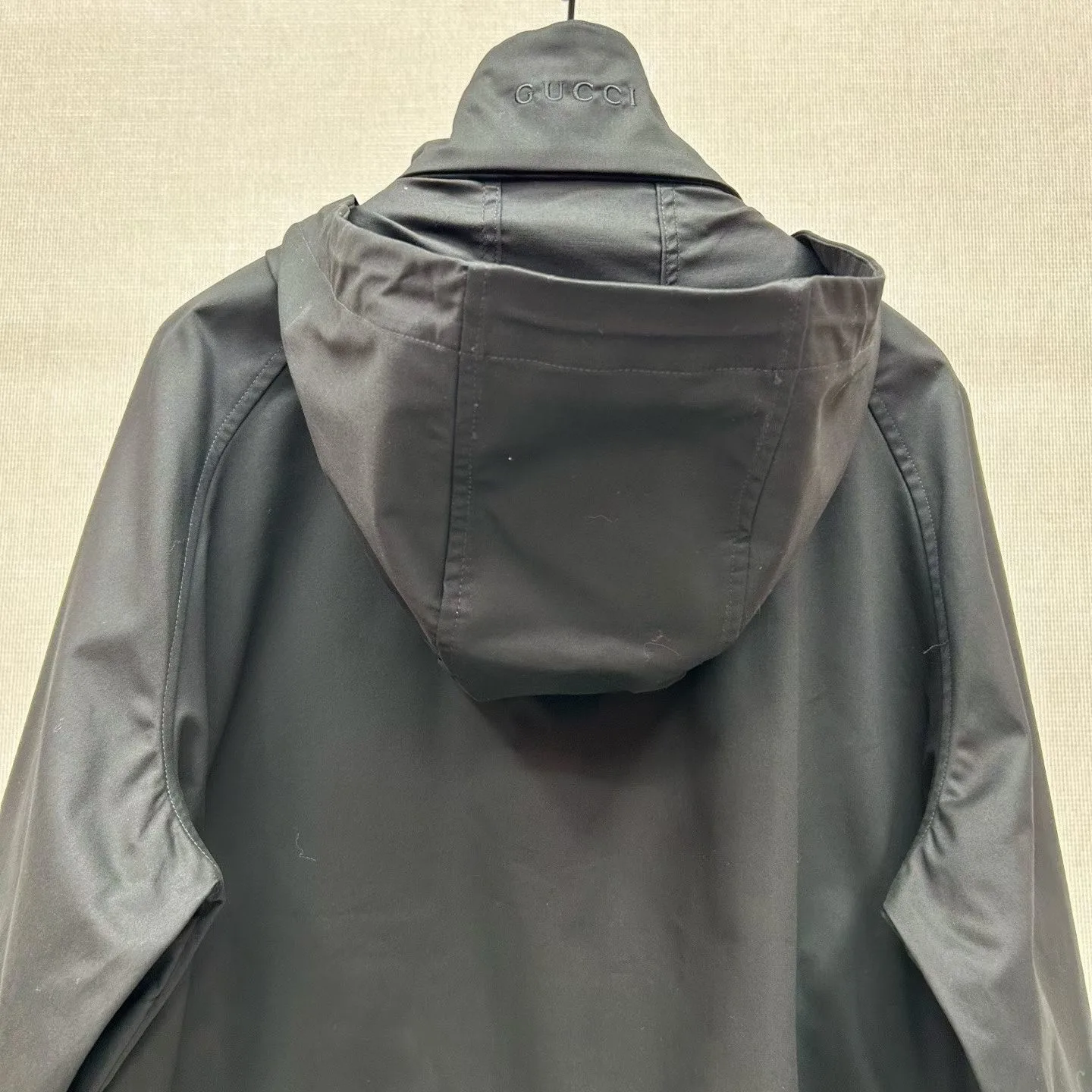 Gucci Hooded Jacket (Black) — ビュー 2