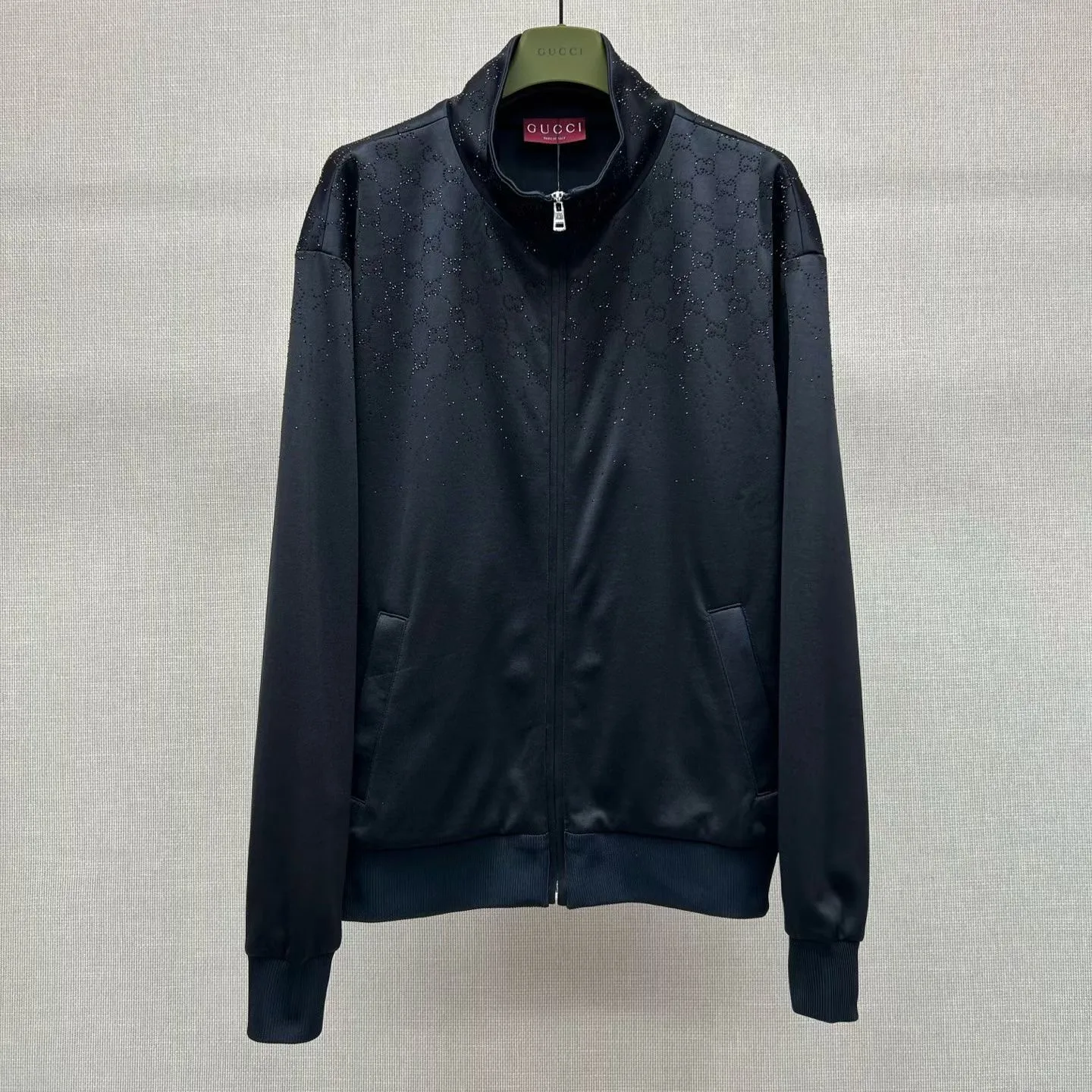Gucci Monogram Embellished Jacket