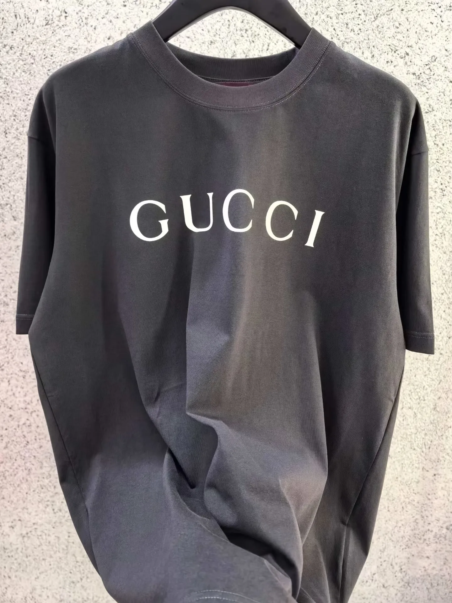 Gucci Primavera Cotton T-shirt with print (Black) — ビュー 3