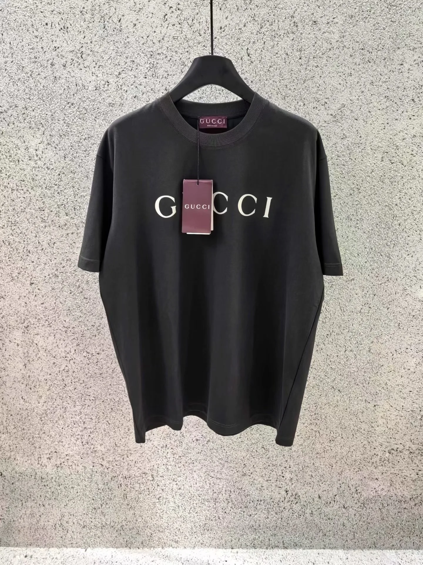 Gucci Primavera Cotton T-shirt with print (Black)
