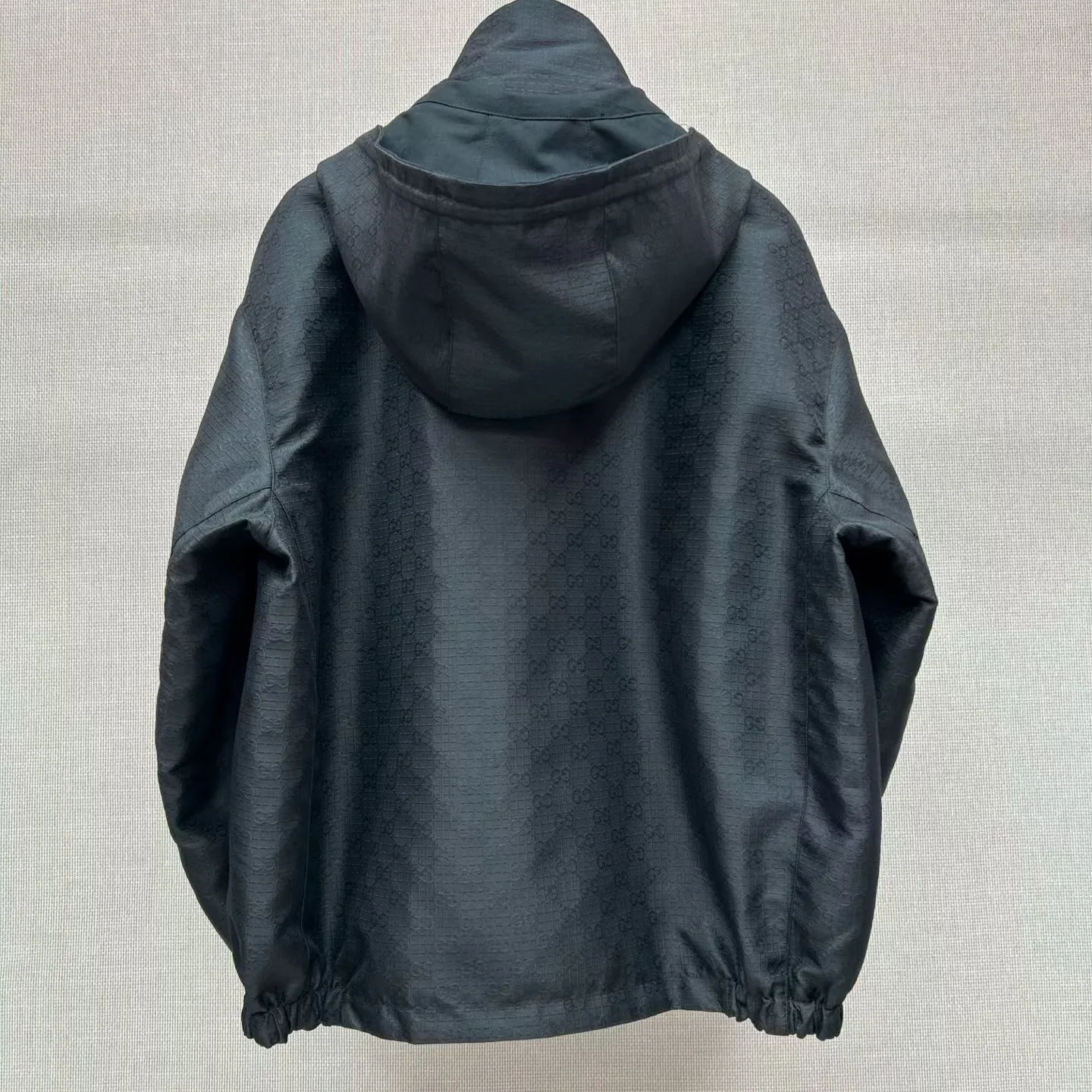 Gucci Reversible Cotton Ripstop Zip Jacket (Black) — ビュー 11