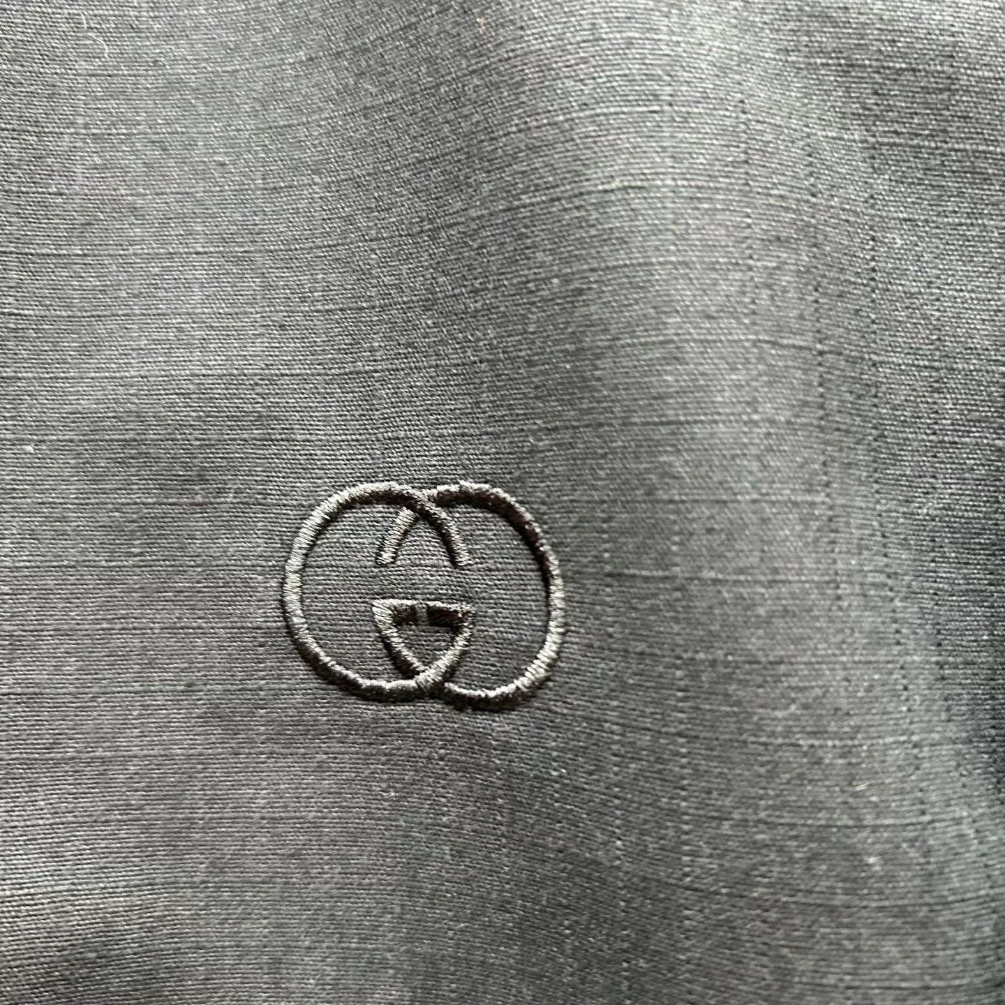 Gucci Reversible Cotton Ripstop Zip Jacket (Black) — ビュー 5