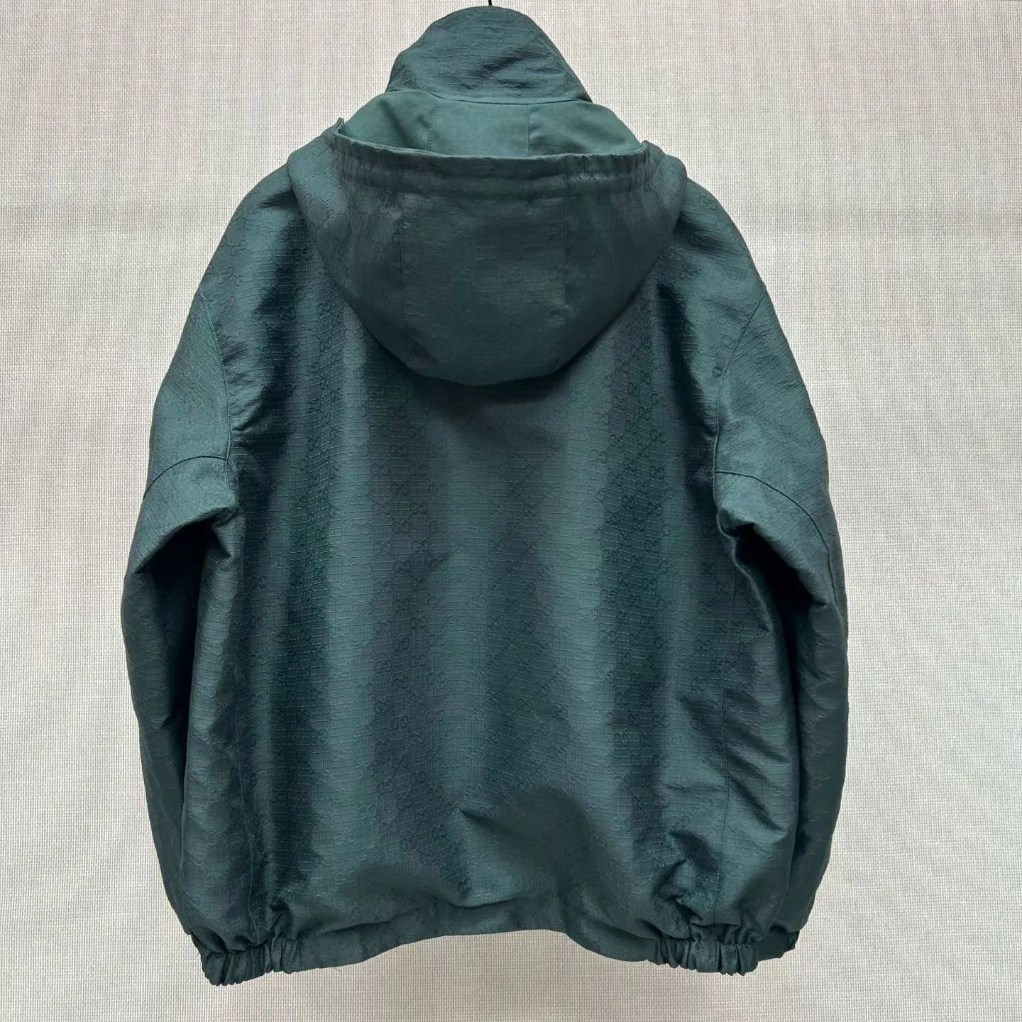 Gucci Reversible Cotton Ripstop Zip Jacket (Green) — 보기 10